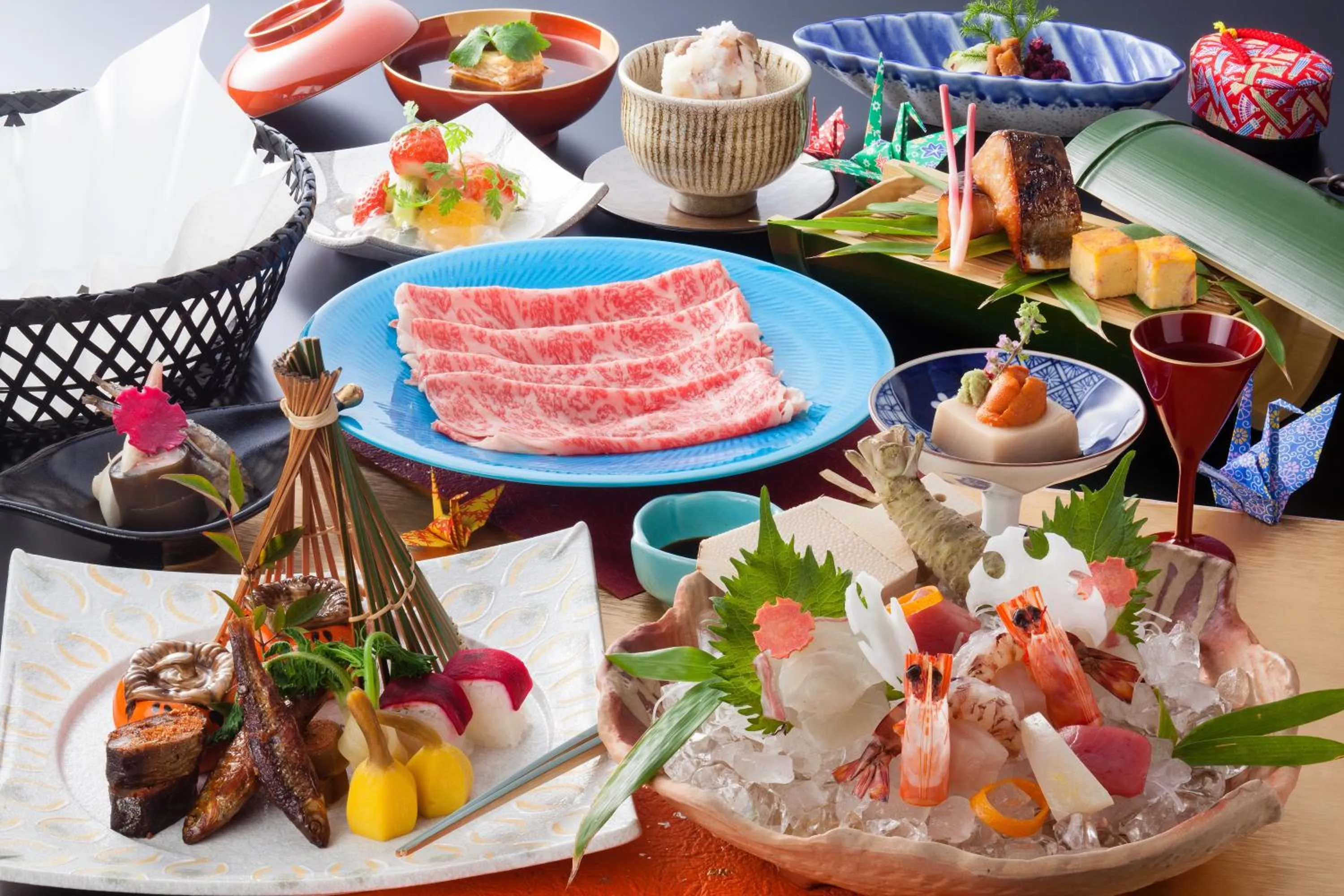 Food in Biwako Ryokusuitei