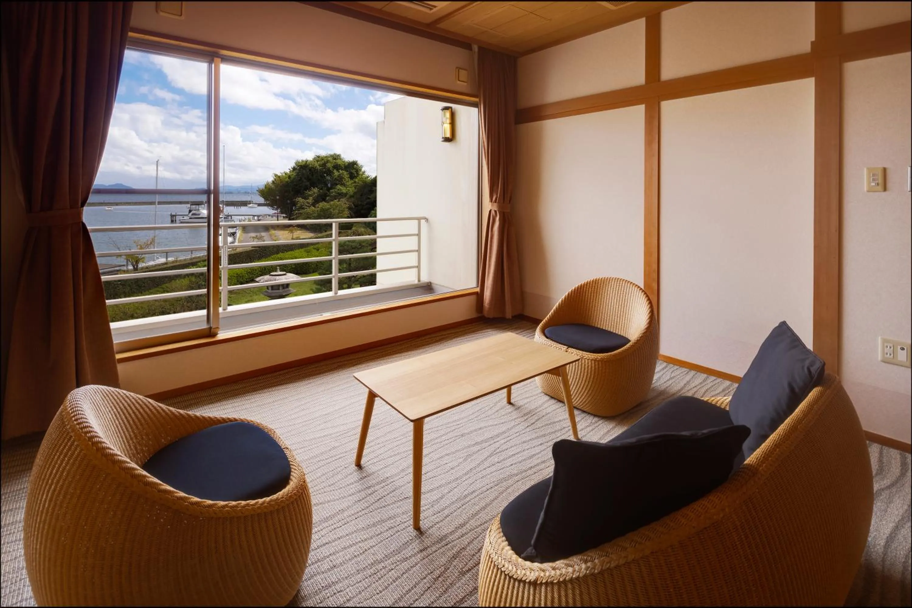 View (from property/room) in Biwako Ryokusuitei