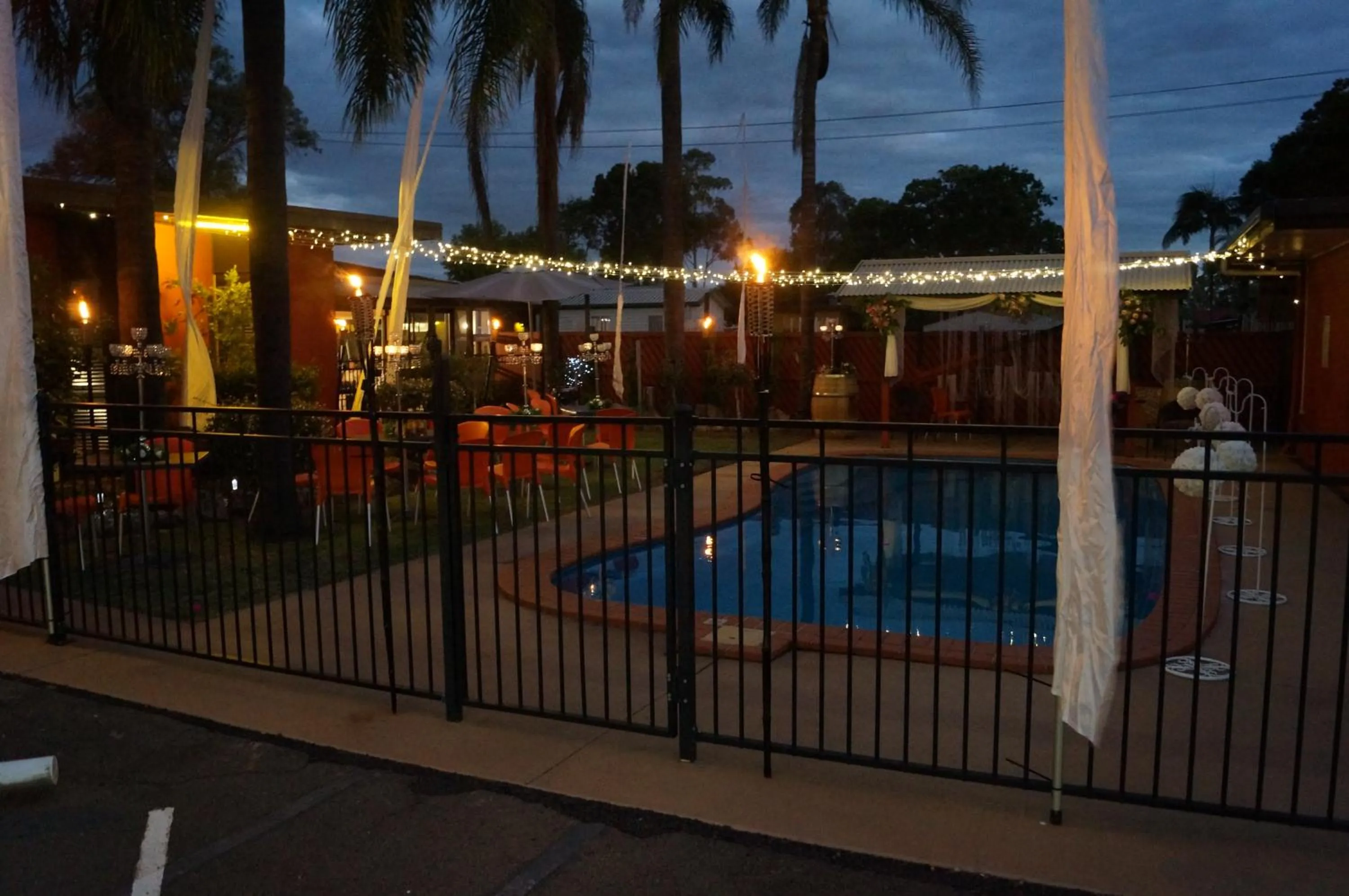 Swimming pool in Motel Oasis