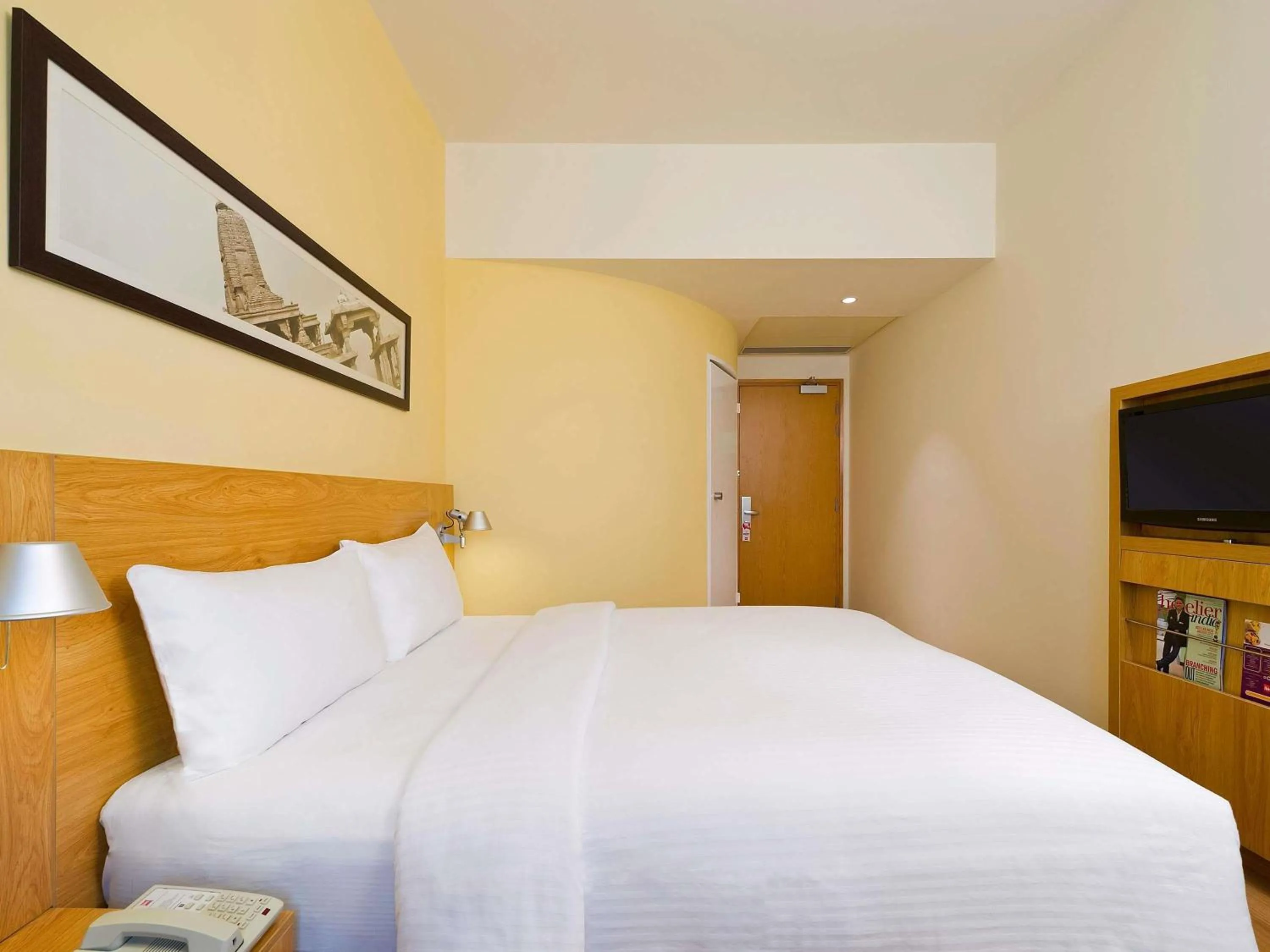 Bedroom, Bed in ibis Nashik - An Accor Brand