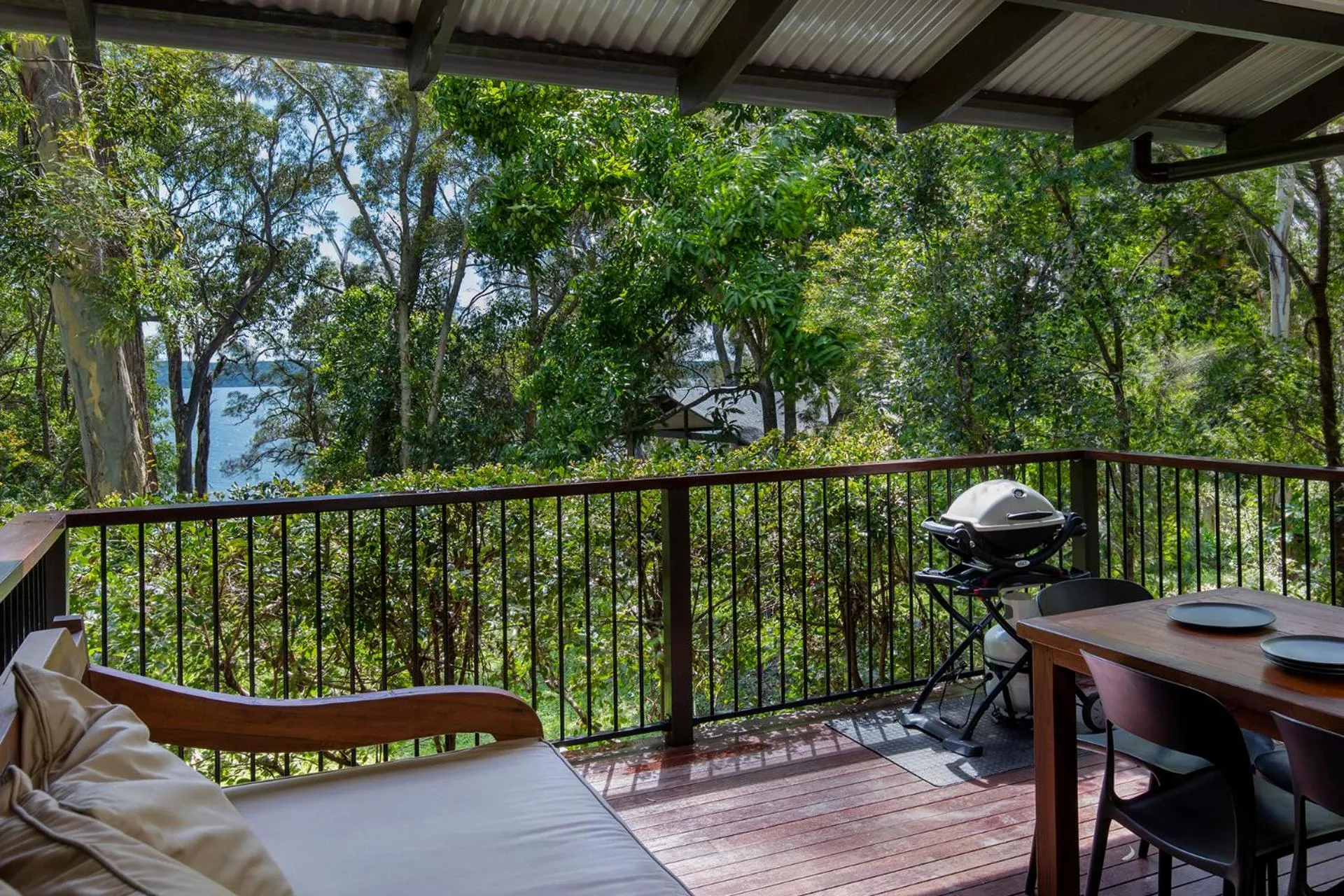 BBQ facilities in Eumarella Shores Noosa Lake Retreat