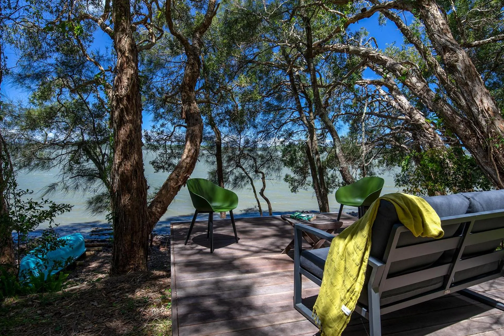 Lake view in Eumarella Shores Noosa Lake Retreat
