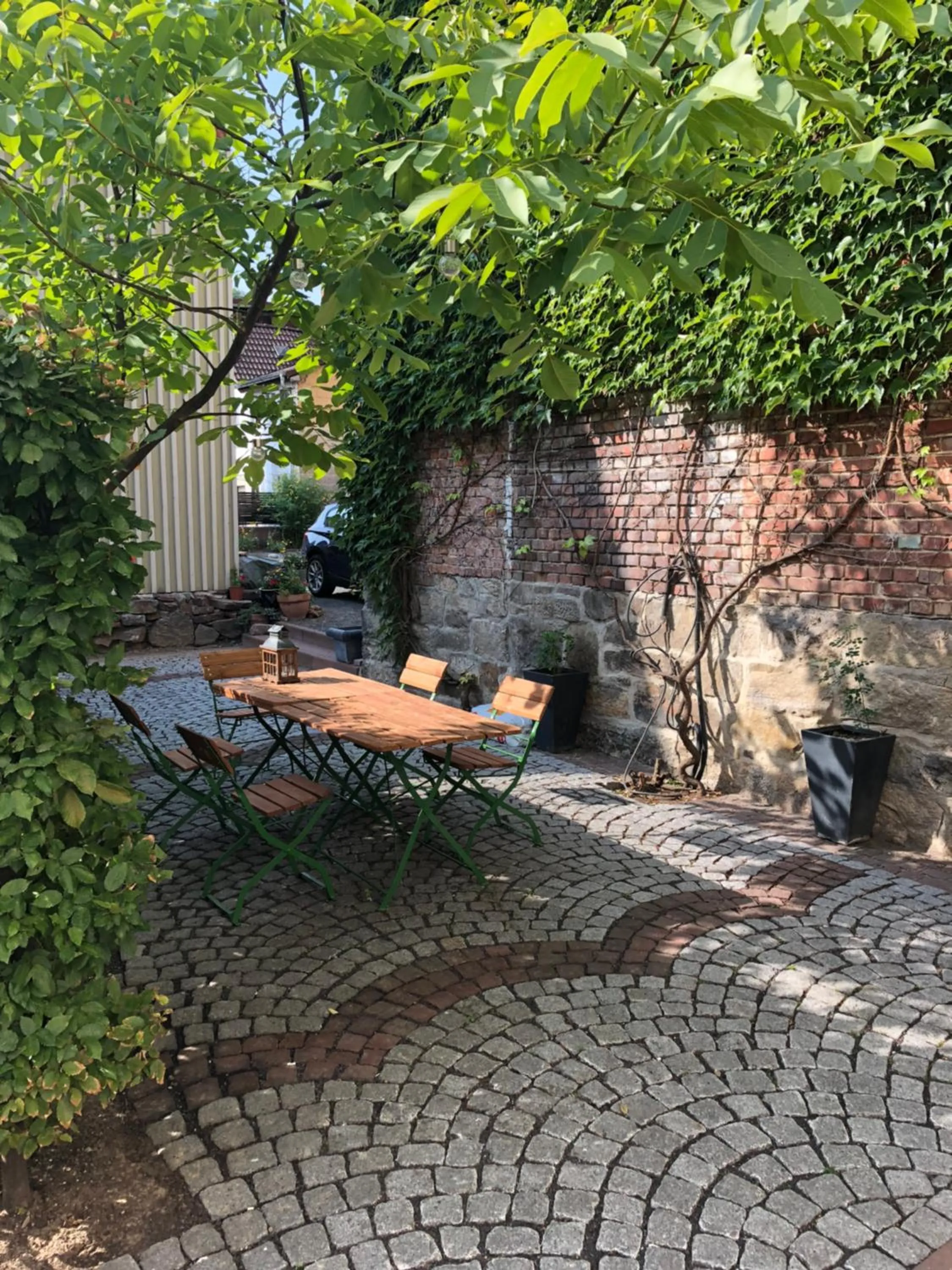 Patio in Hotel Fulda