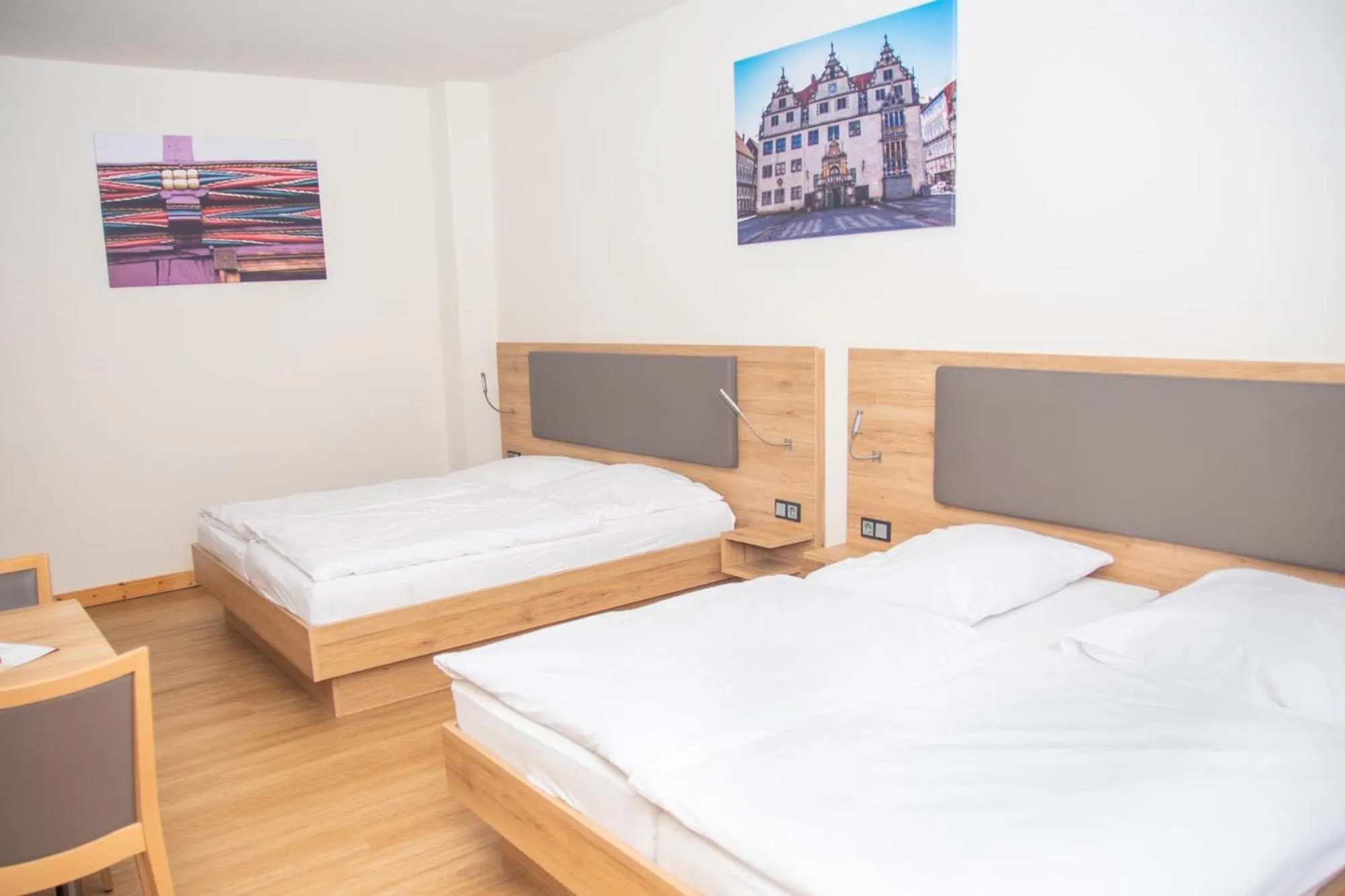 Bed in Hotel Fulda