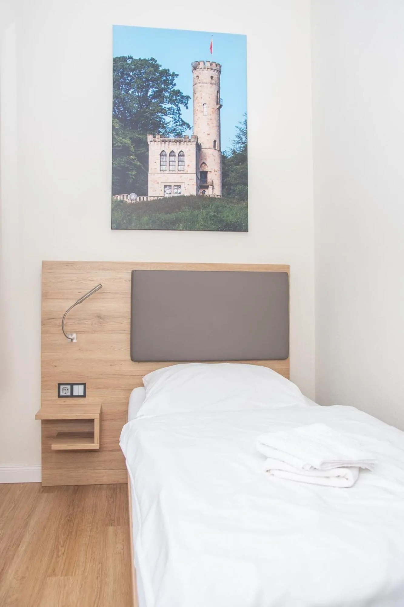 Bed in Hotel Fulda