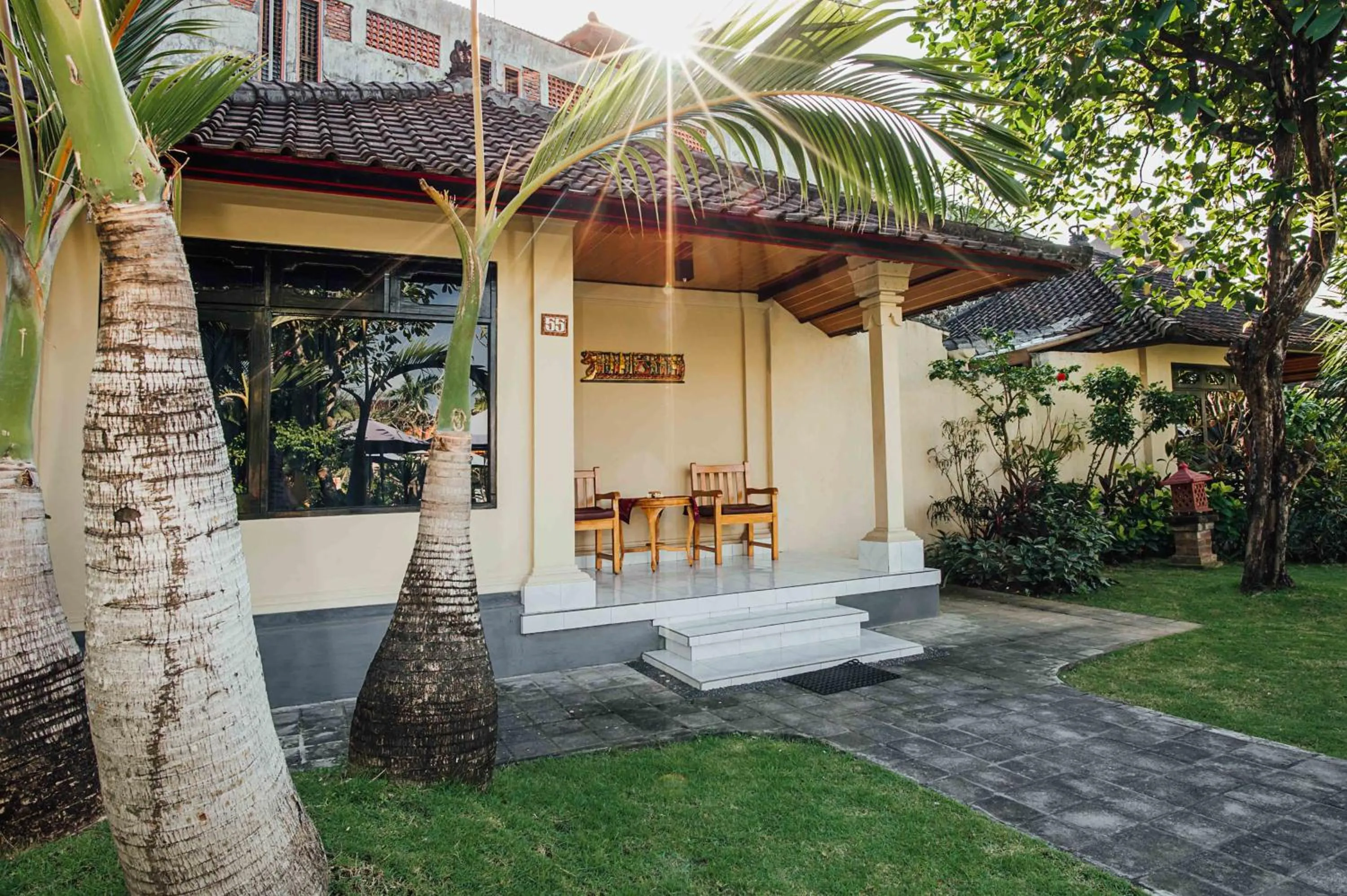 Property building in Kuta Puri Bungalows, Villas and Resort