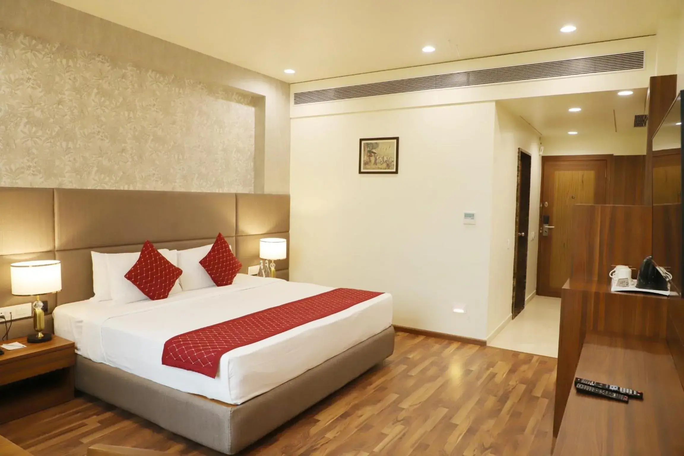 Bed in Boulevard 9 Luxury Resort & Spa Bed in Boulevard 9 Luxury Resort & Spa