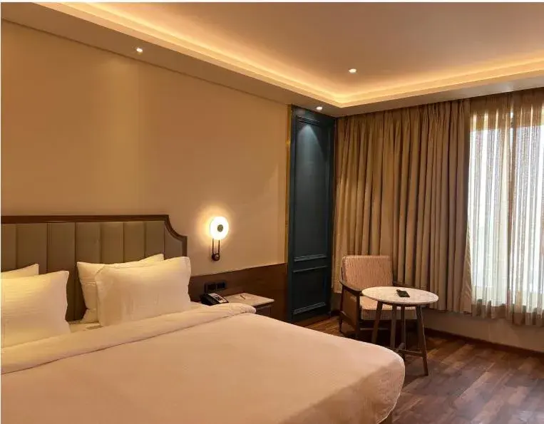 Bed in Boulevard 9 Luxury Resort & Spa Bed in Boulevard 9 Luxury Resort & Spa