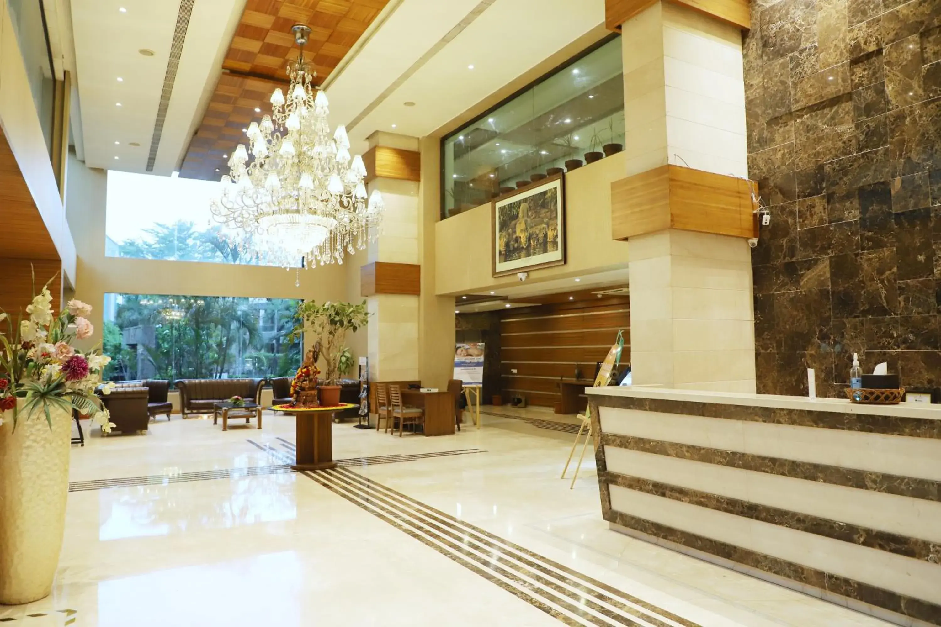 Lobby or reception in Boulevard 9 Luxury Resort & Spa Lobby or reception in Boulevard 9 Luxury Resort & Spa