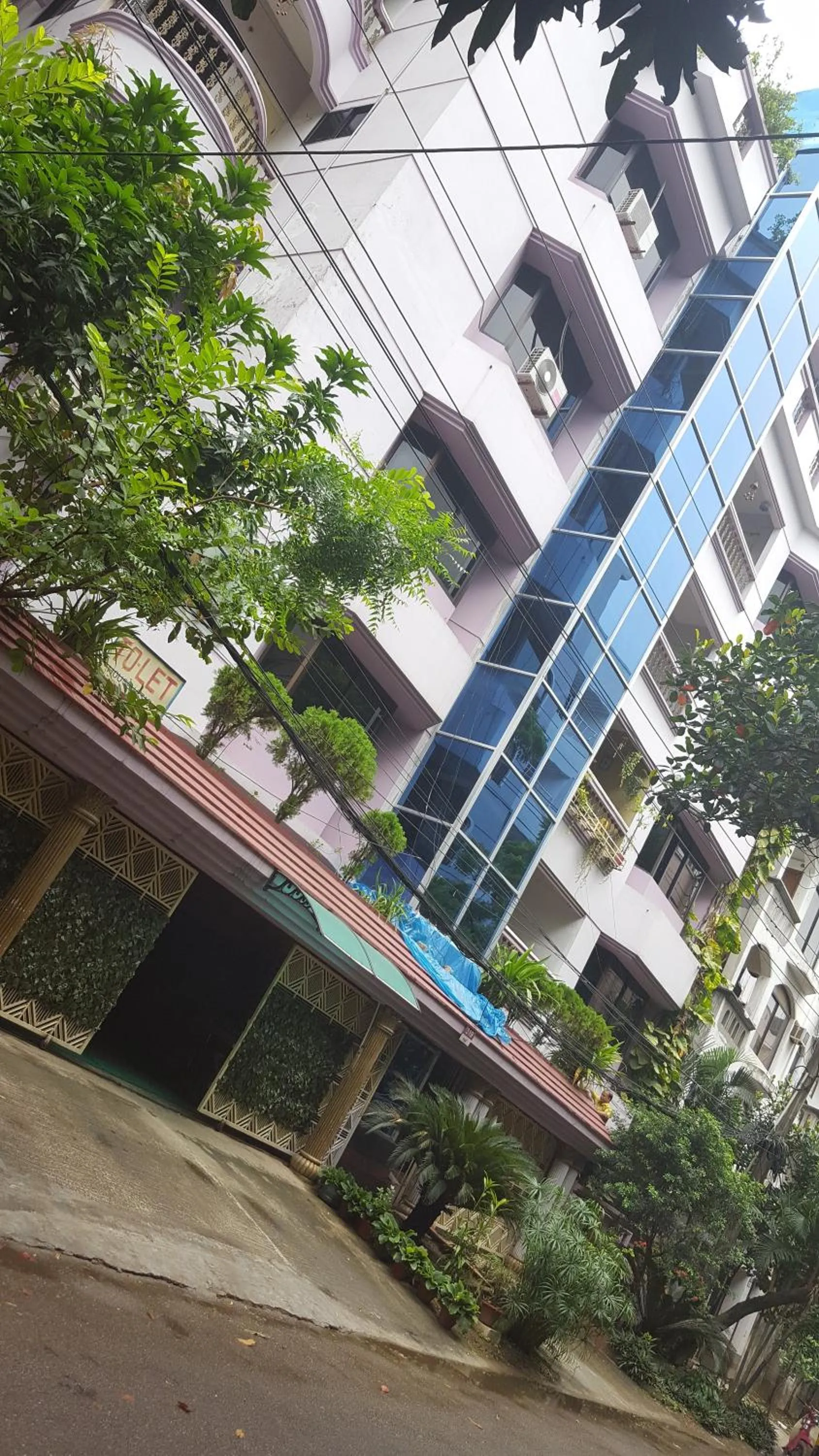 Facade/entrance in Babylon Hotel & Serviced Apartment