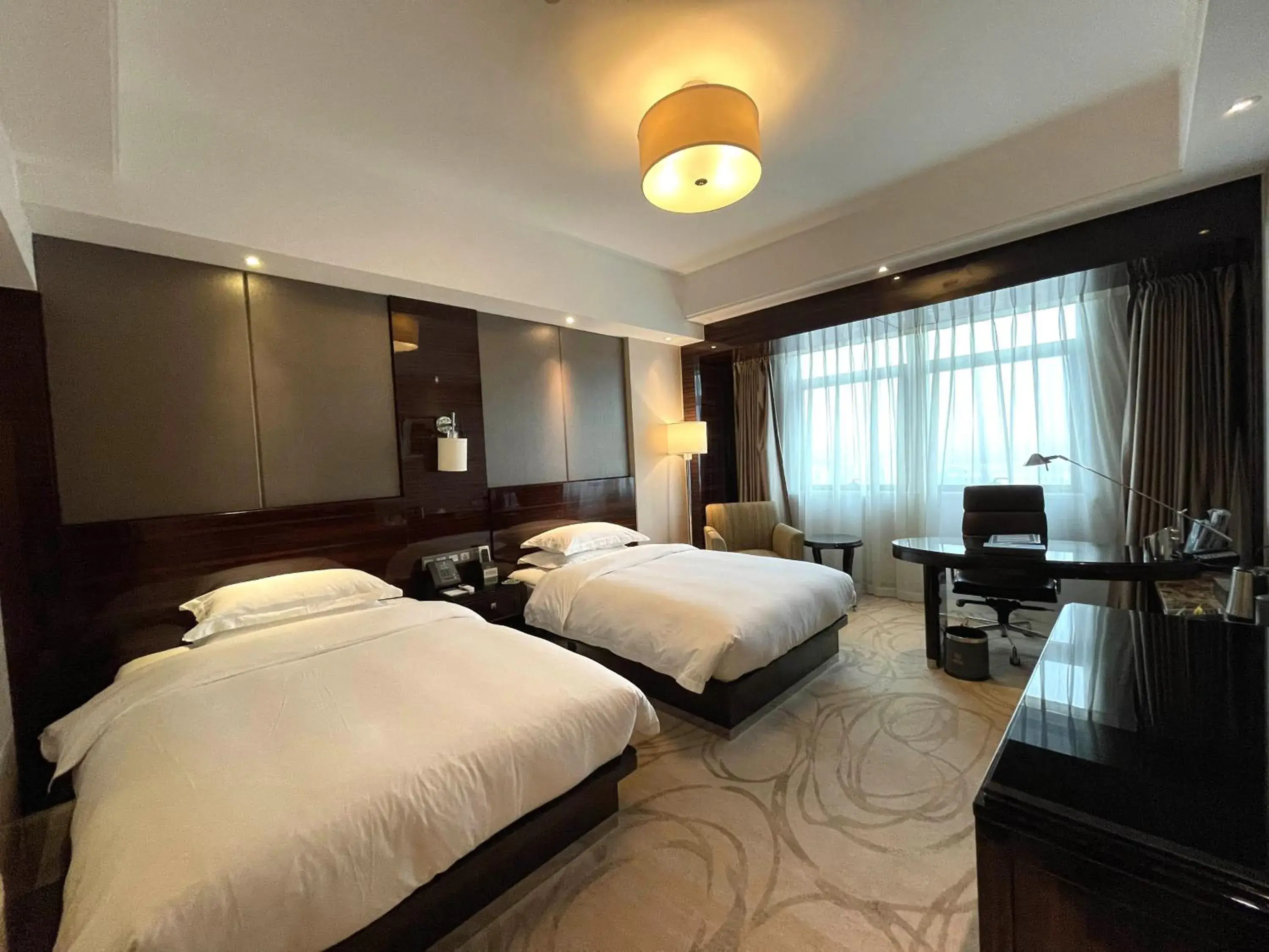 Business Twin Room in Lv Shou Hotel Business Twin Room in Lv Shou Hotel