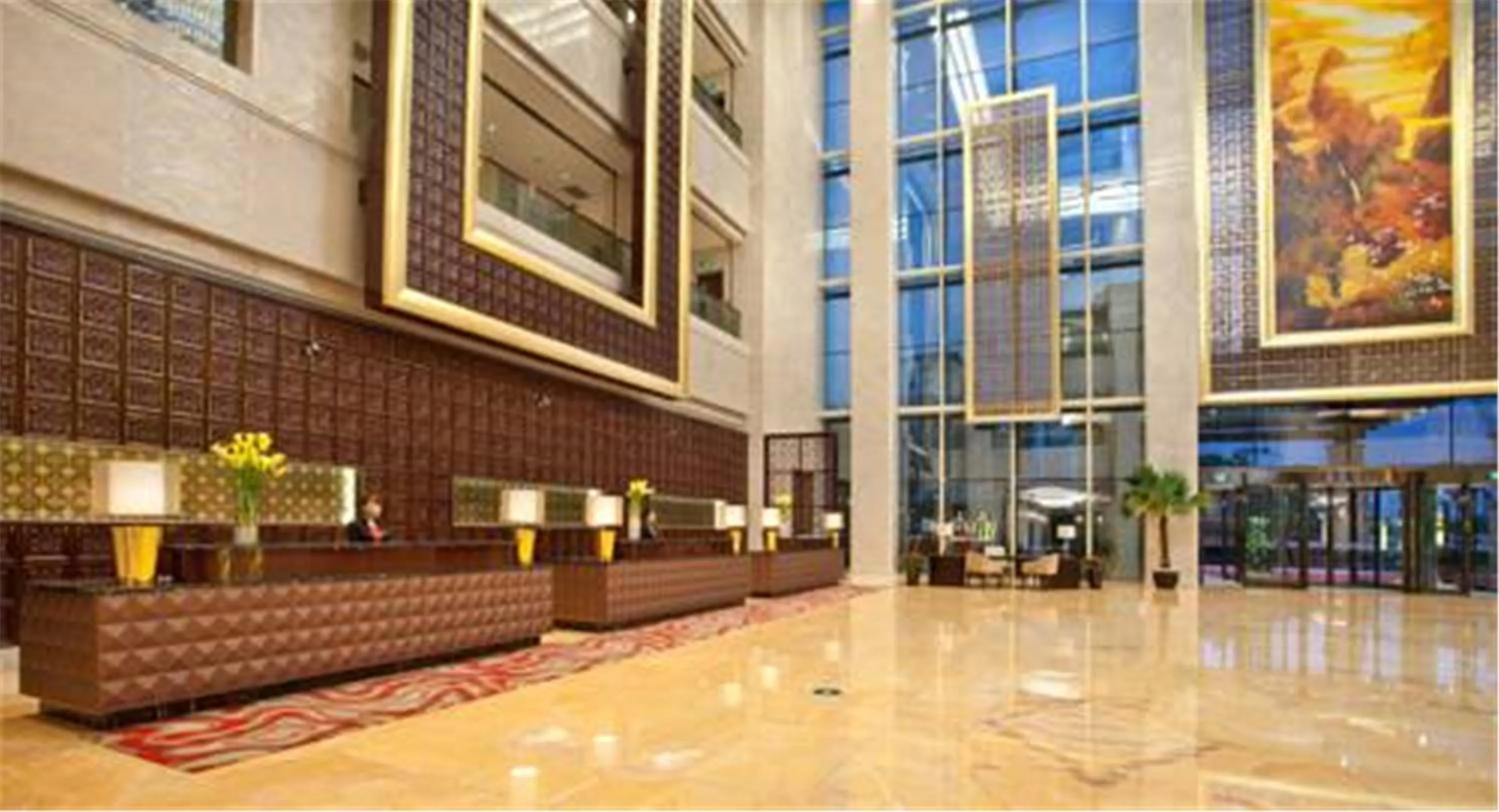 Lobby or reception in Lv Shou Hotel