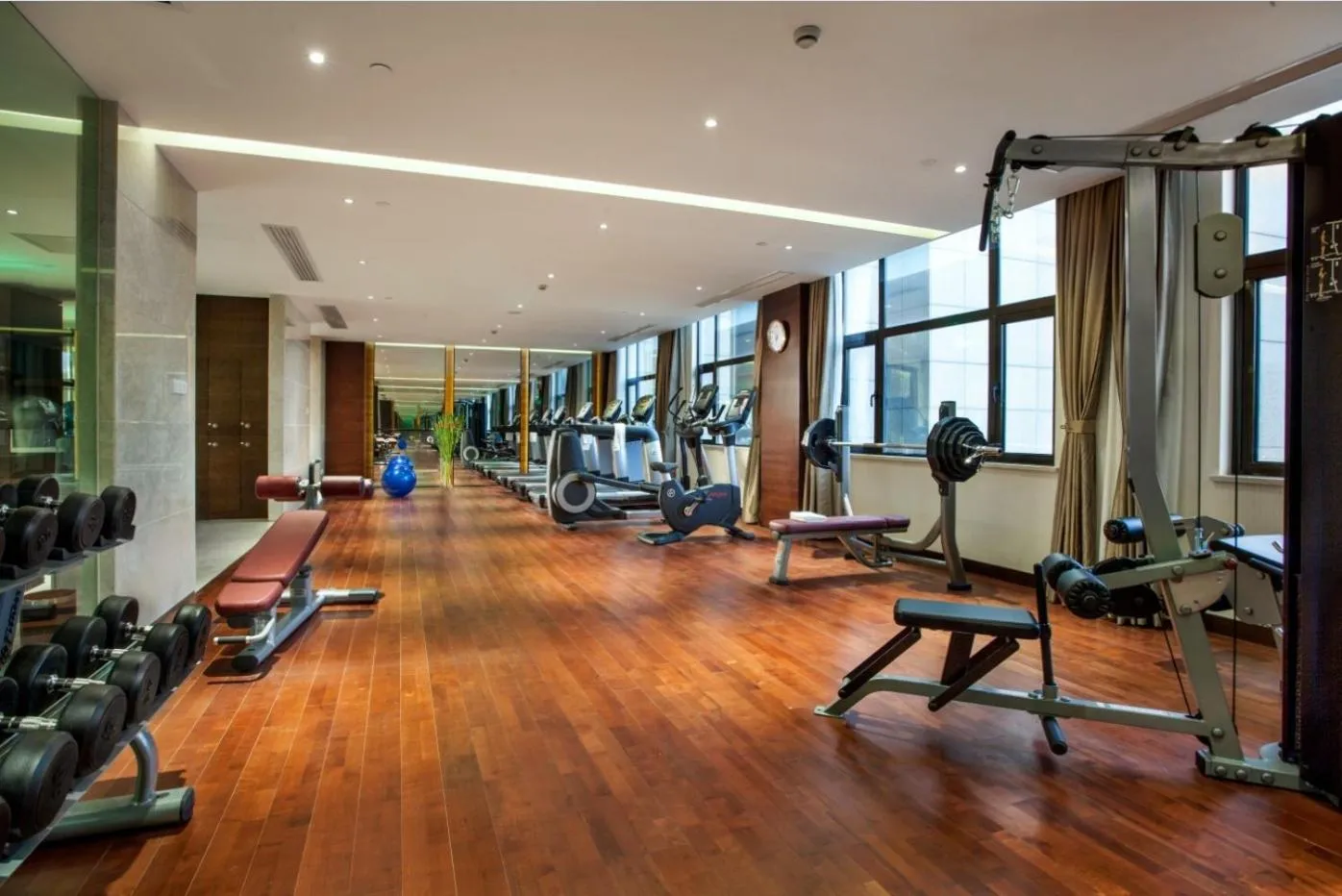 Fitness centre/facilities in Lv Shou Hotel