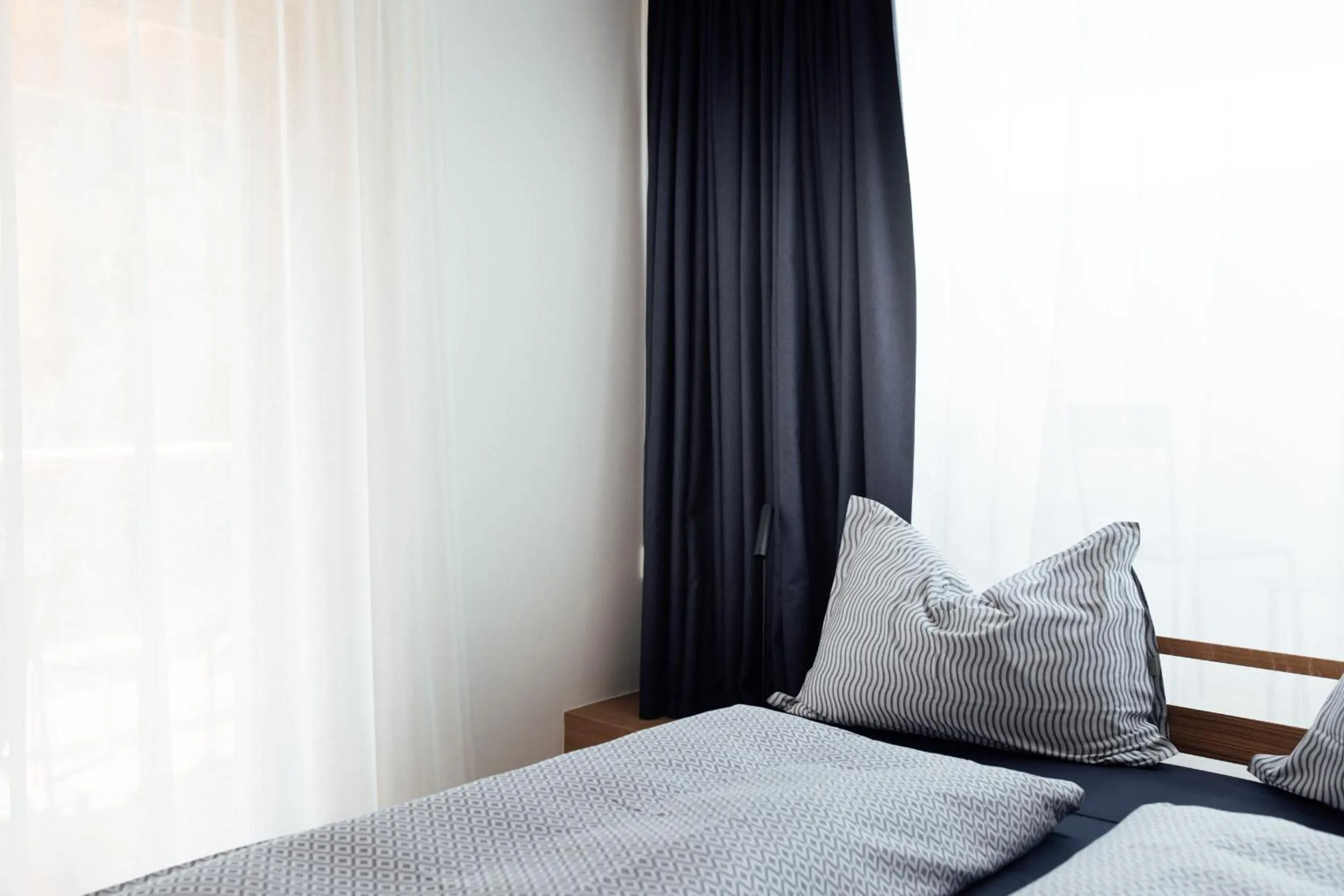 Photo of the whole room, Bed in Haus am Turm