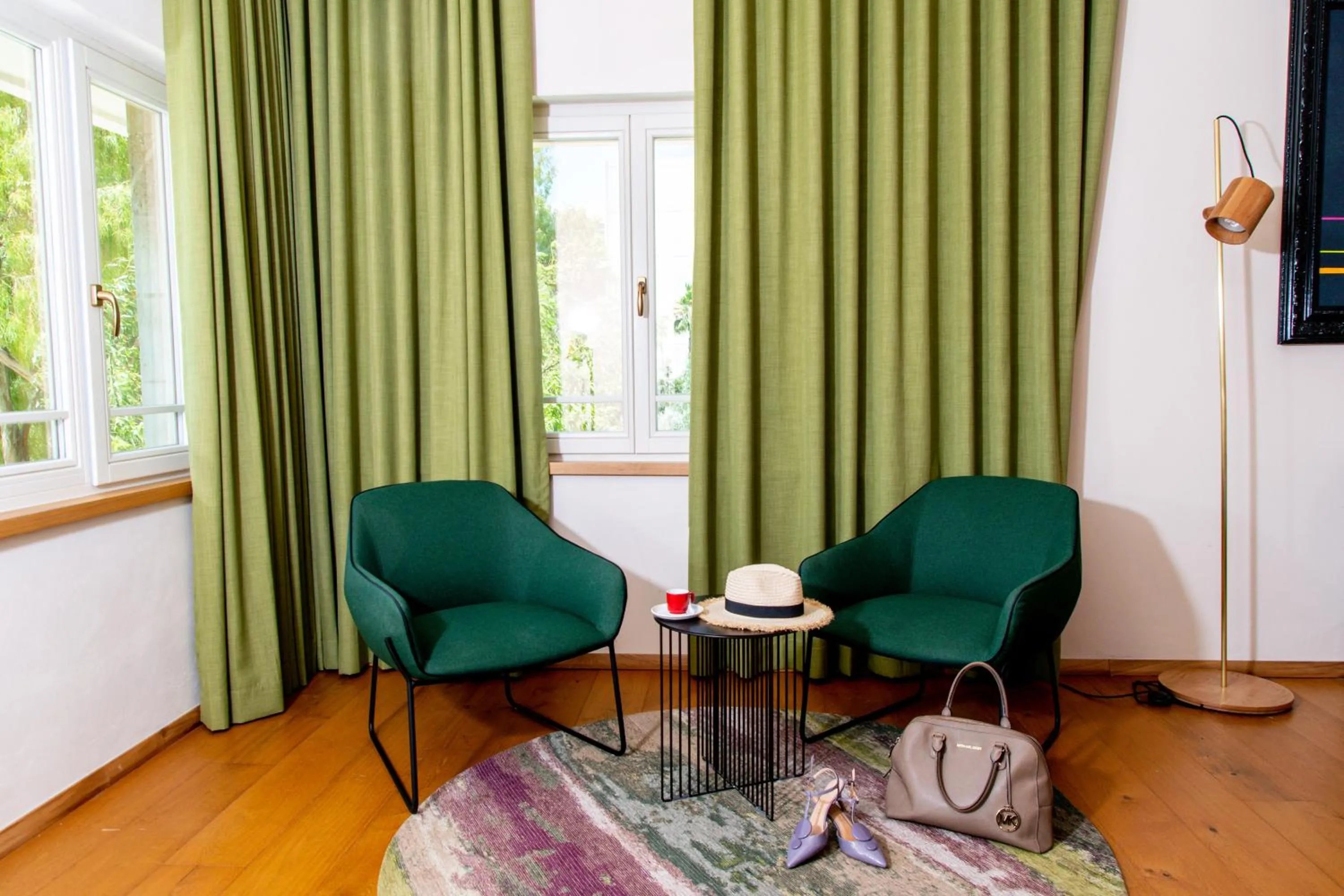 Living room in Schumacher Hotel Haifa