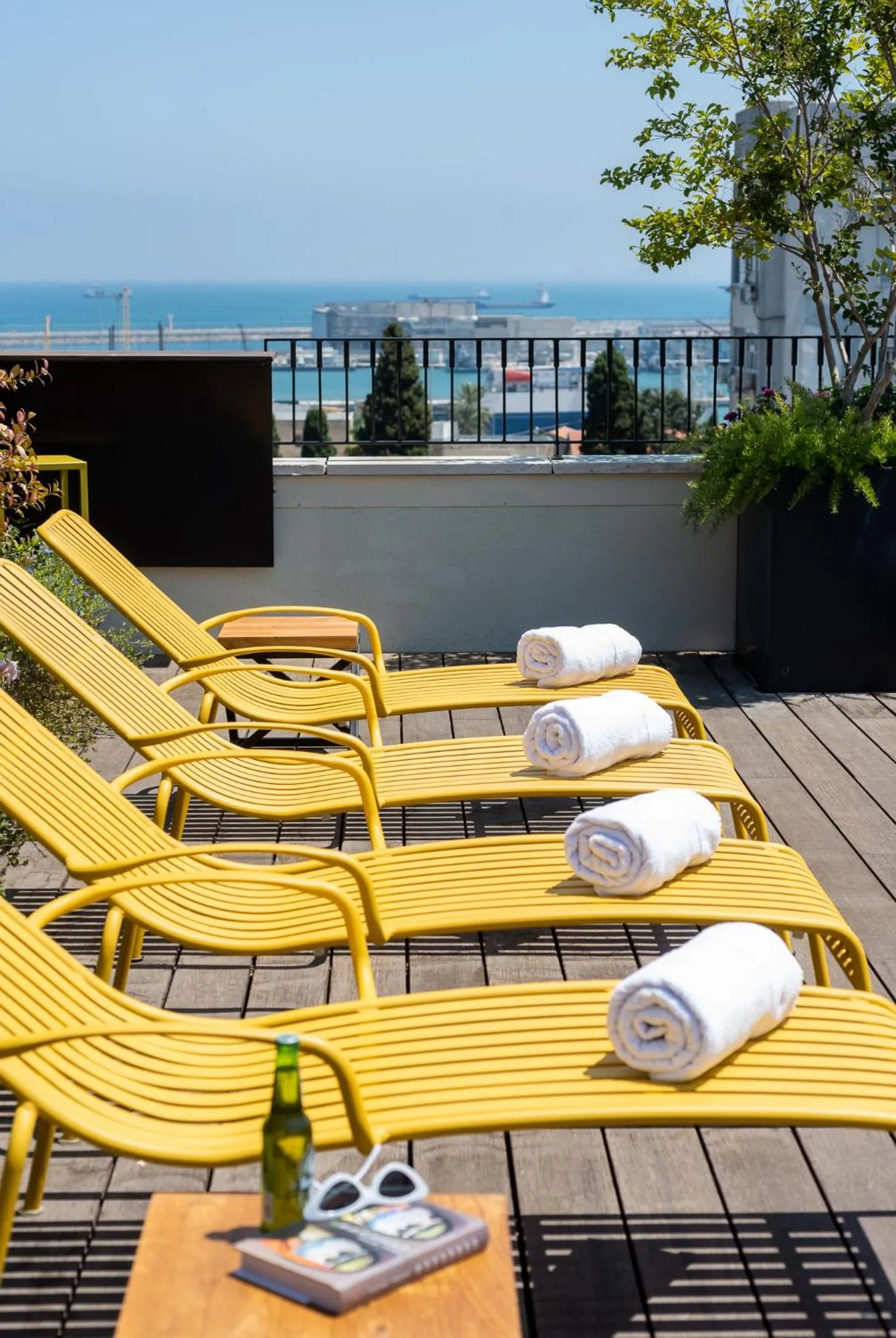 Balcony/Terrace in Schumacher Hotel Haifa