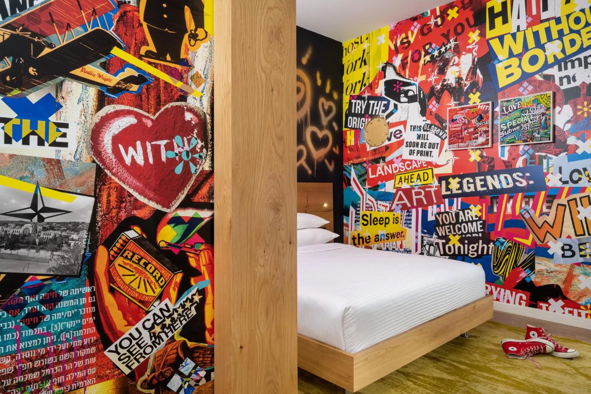 Bedroom, Bed in Schumacher Hotel Haifa