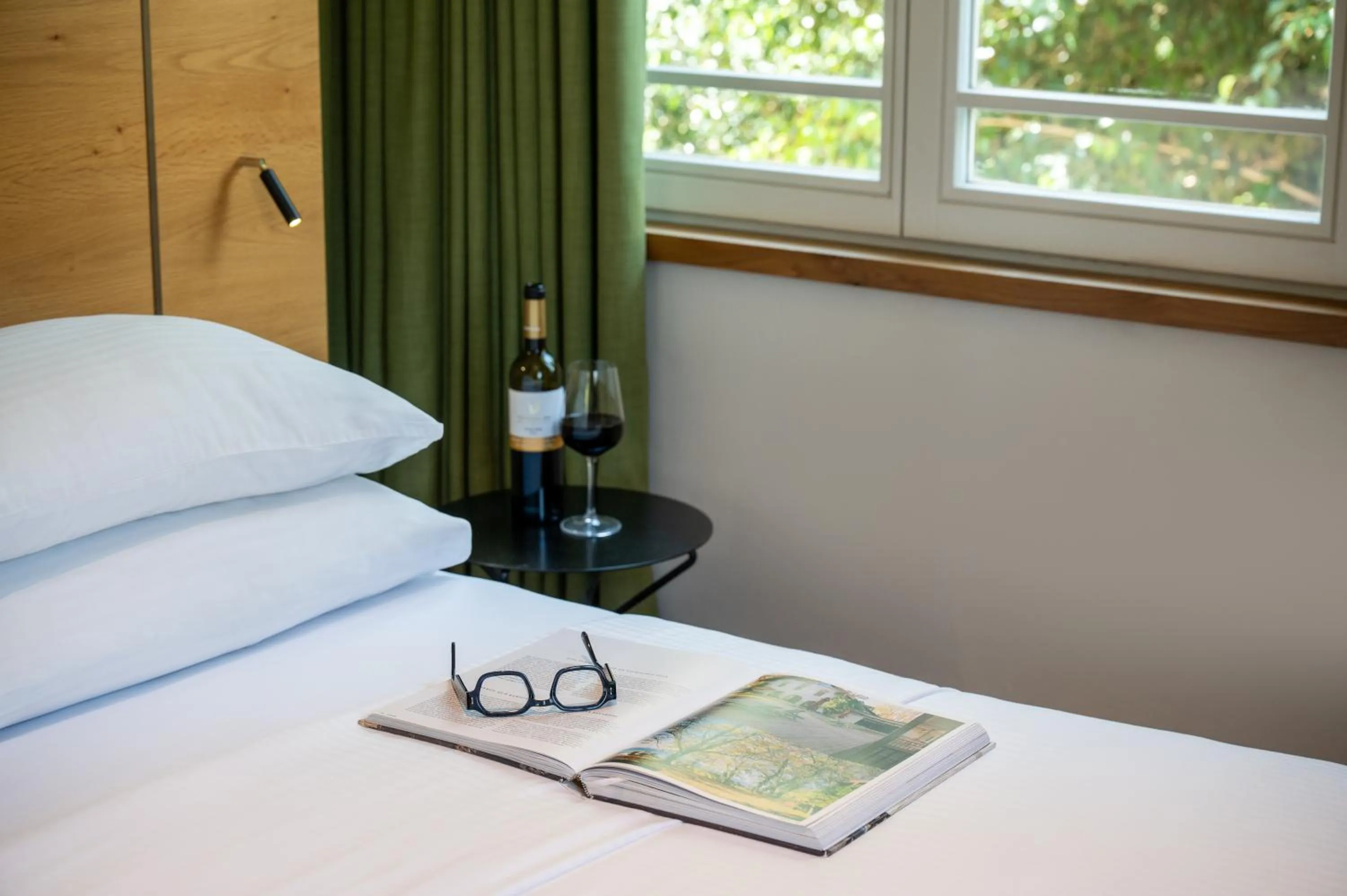 Bed in Schumacher Hotel Haifa