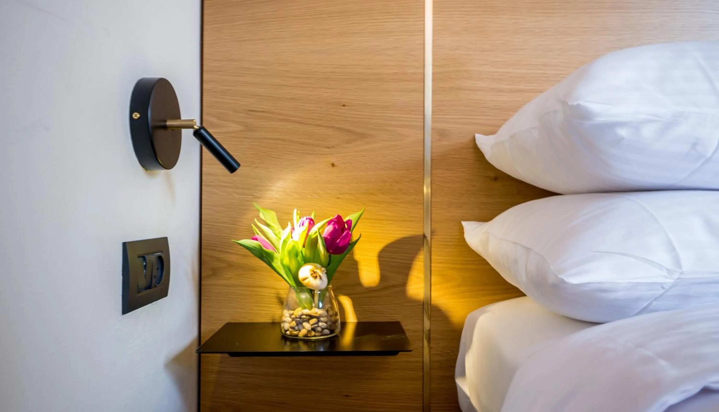 Bed in Schumacher Hotel Haifa