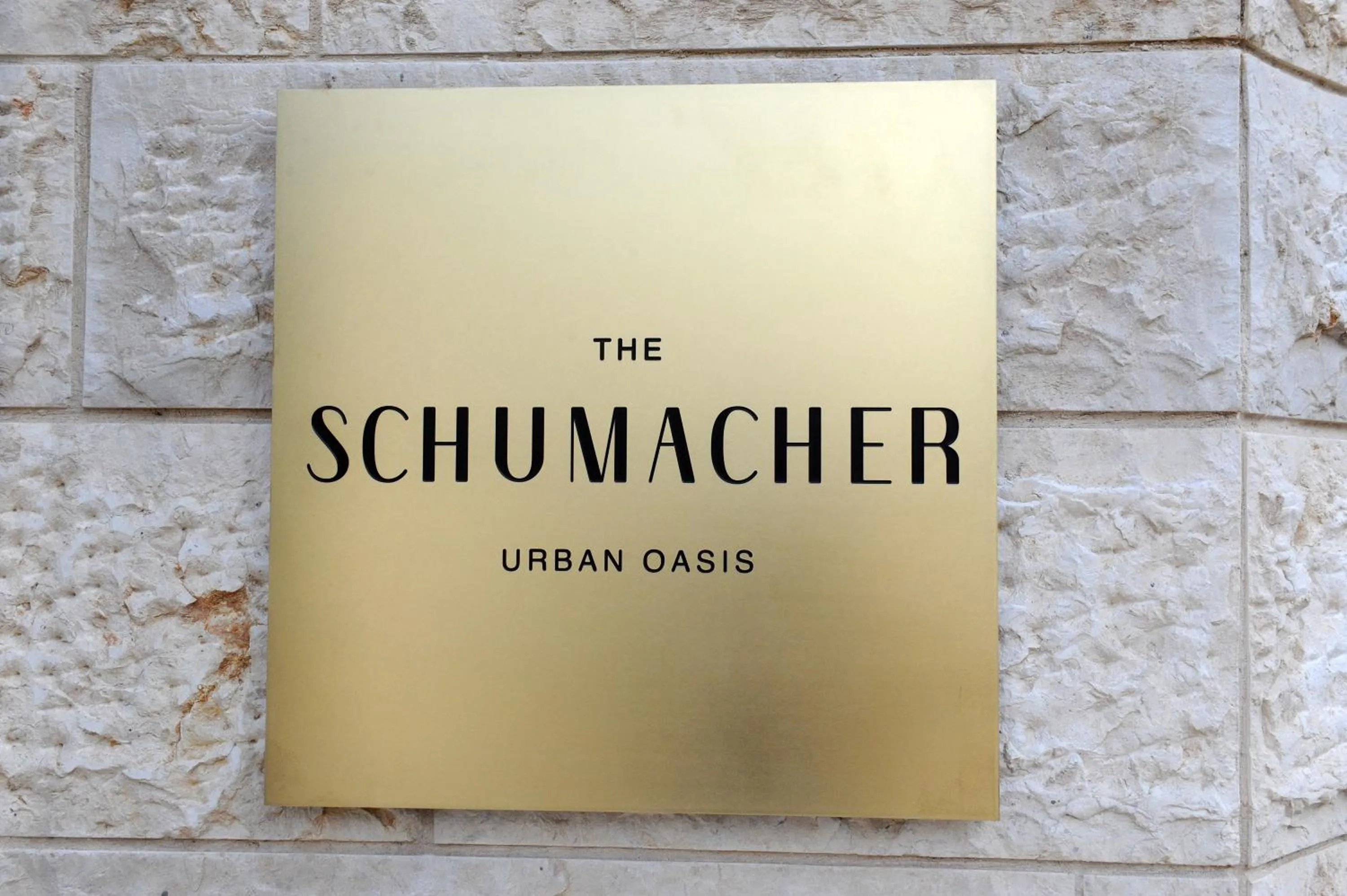 Property logo or sign in Schumacher Hotel Haifa