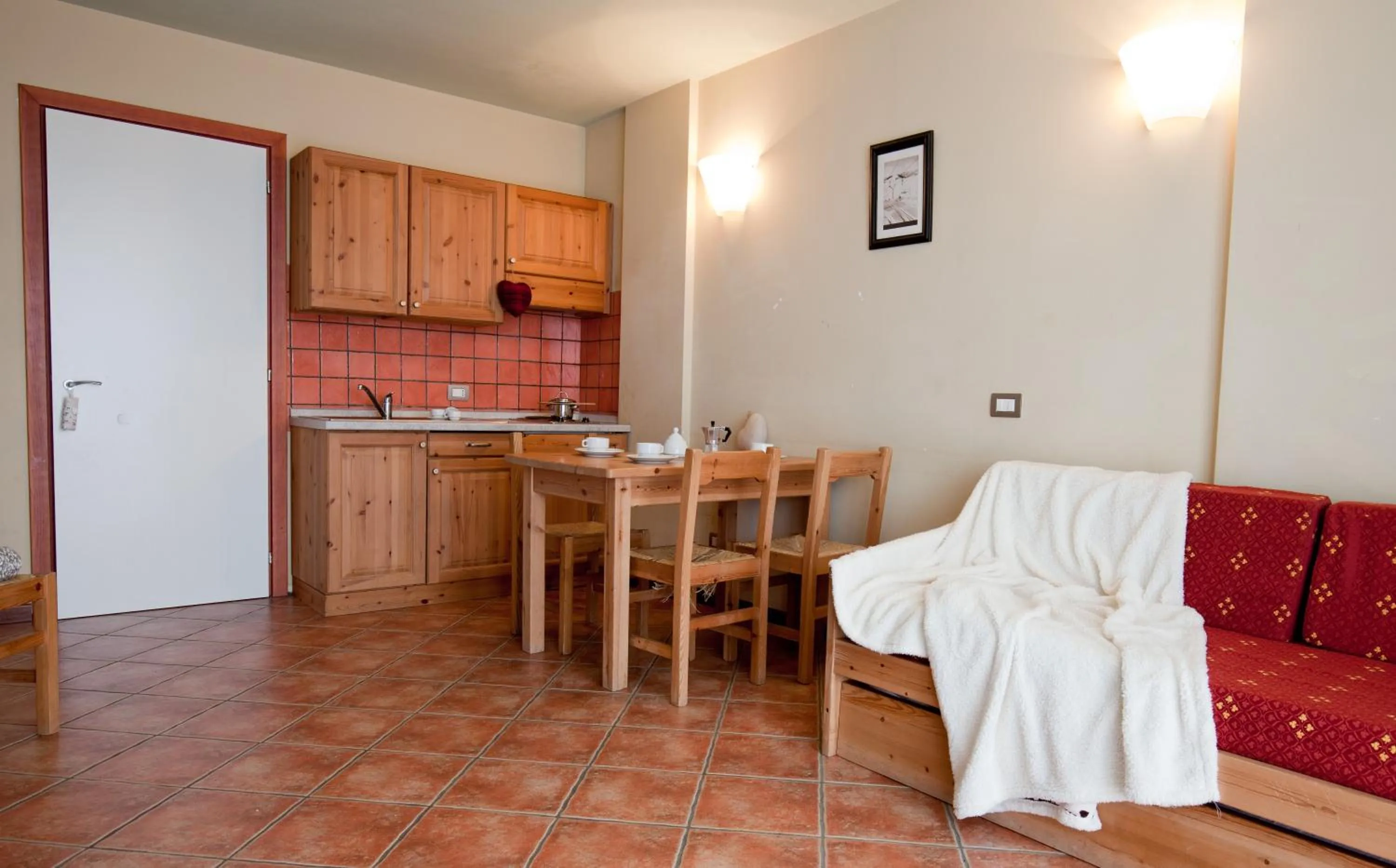 Living room in Residence Stalle Lunghe