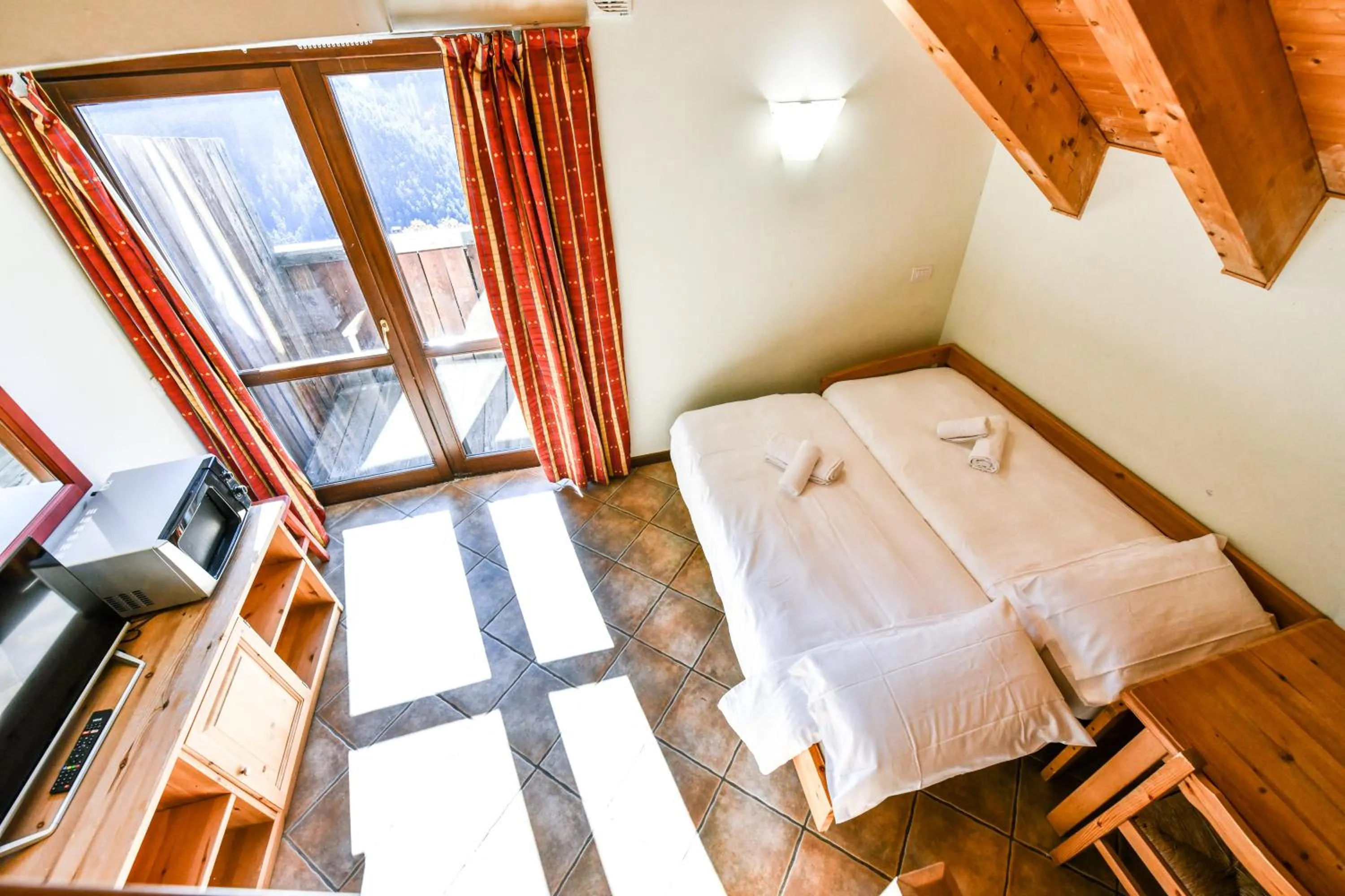 Photo of the whole room, Bed in Residence Stalle Lunghe