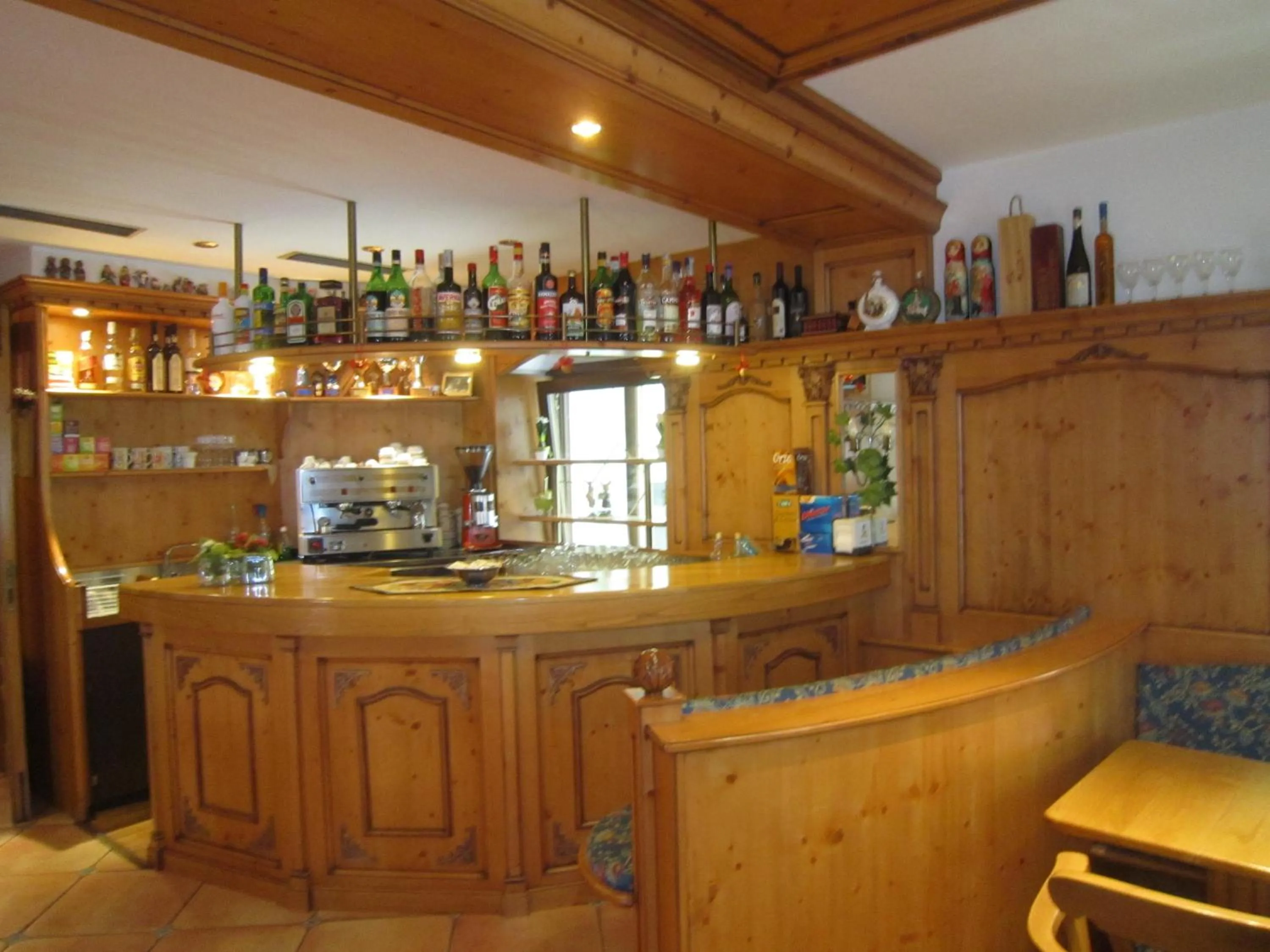 Lounge or bar in Hotel Alpina