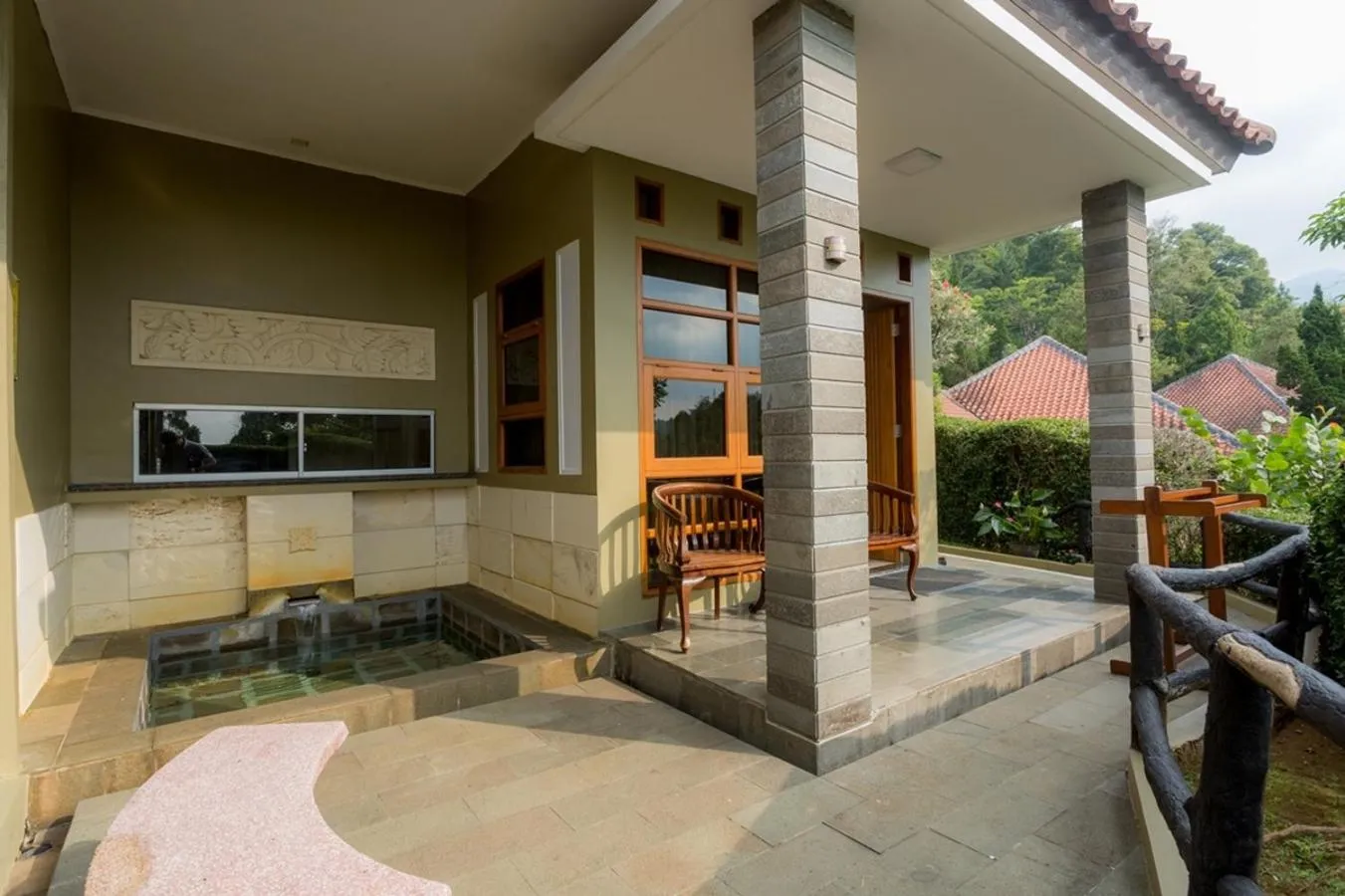 Pool view in Gracia Spa Resort Hotel