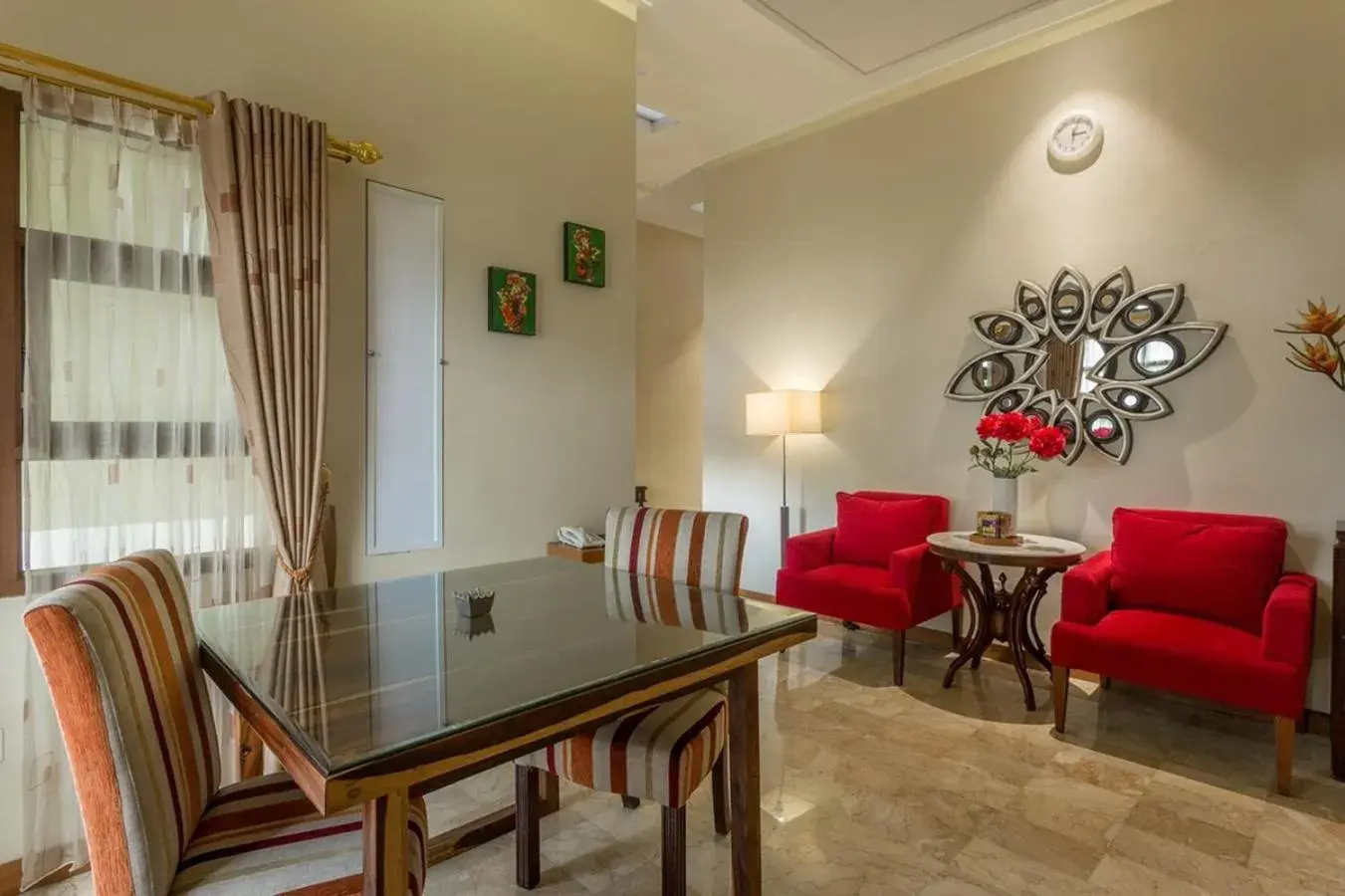 Living room, Dining Area in Gracia Spa Resort