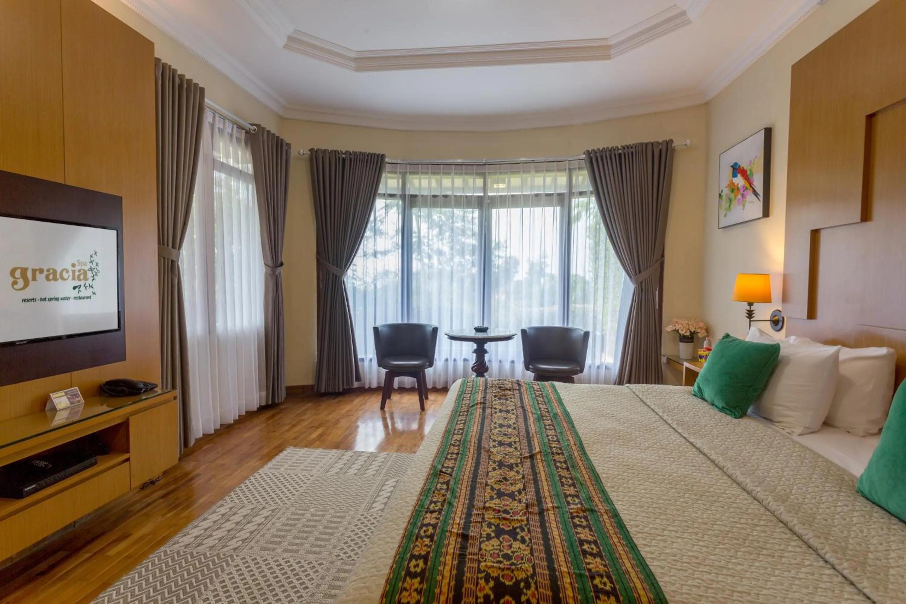 Photo of the whole room, Bed in Gracia Spa Resort Hotel