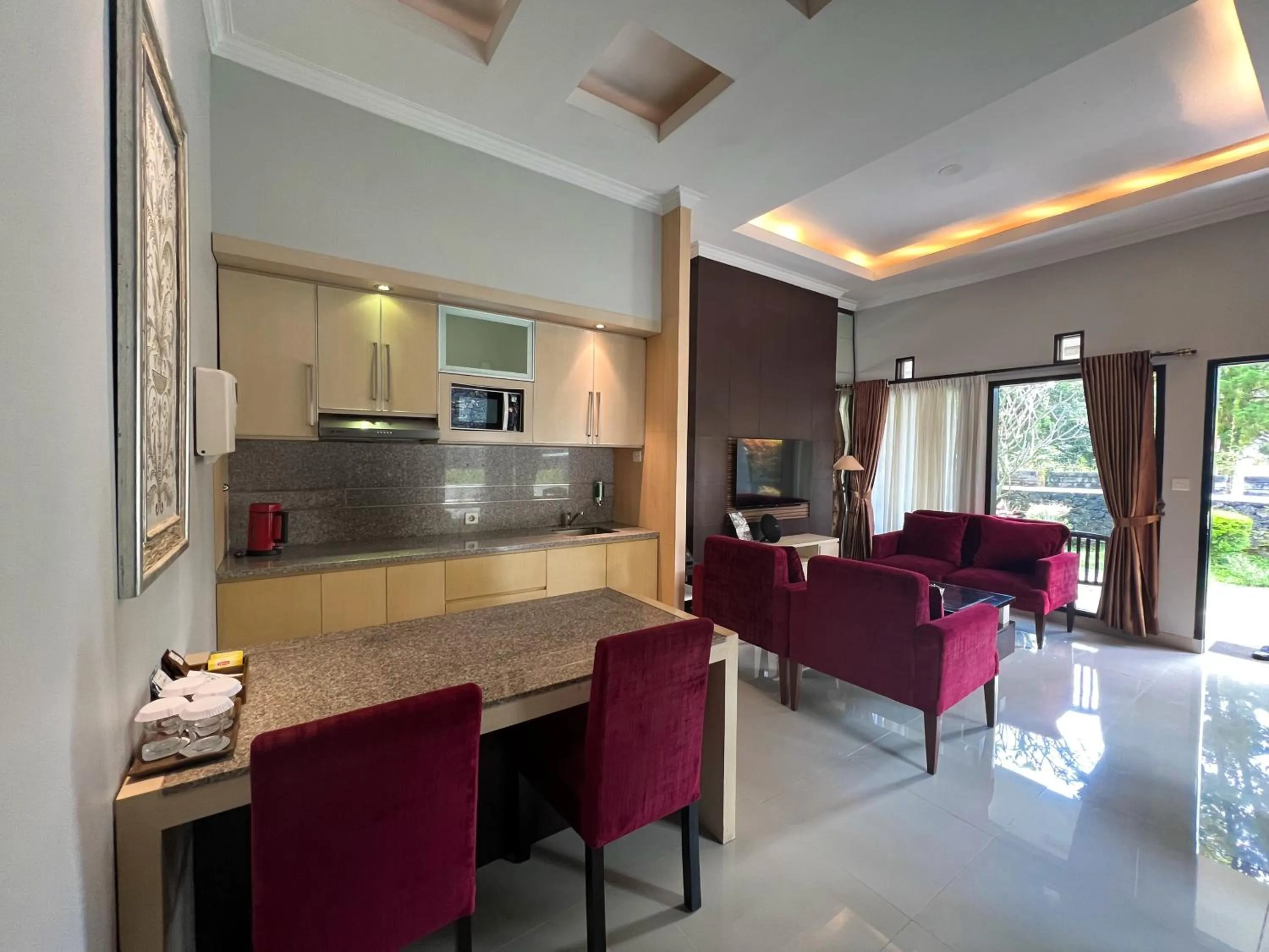 Living room in Gracia Spa Resort Hotel