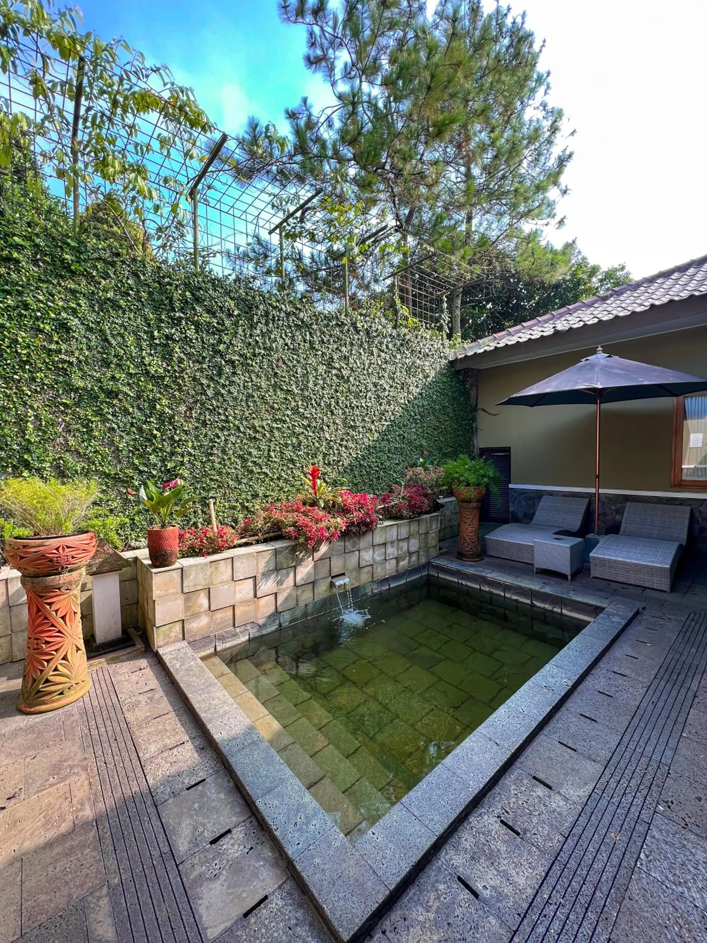 Pool view in Gracia Spa Resort Hotel