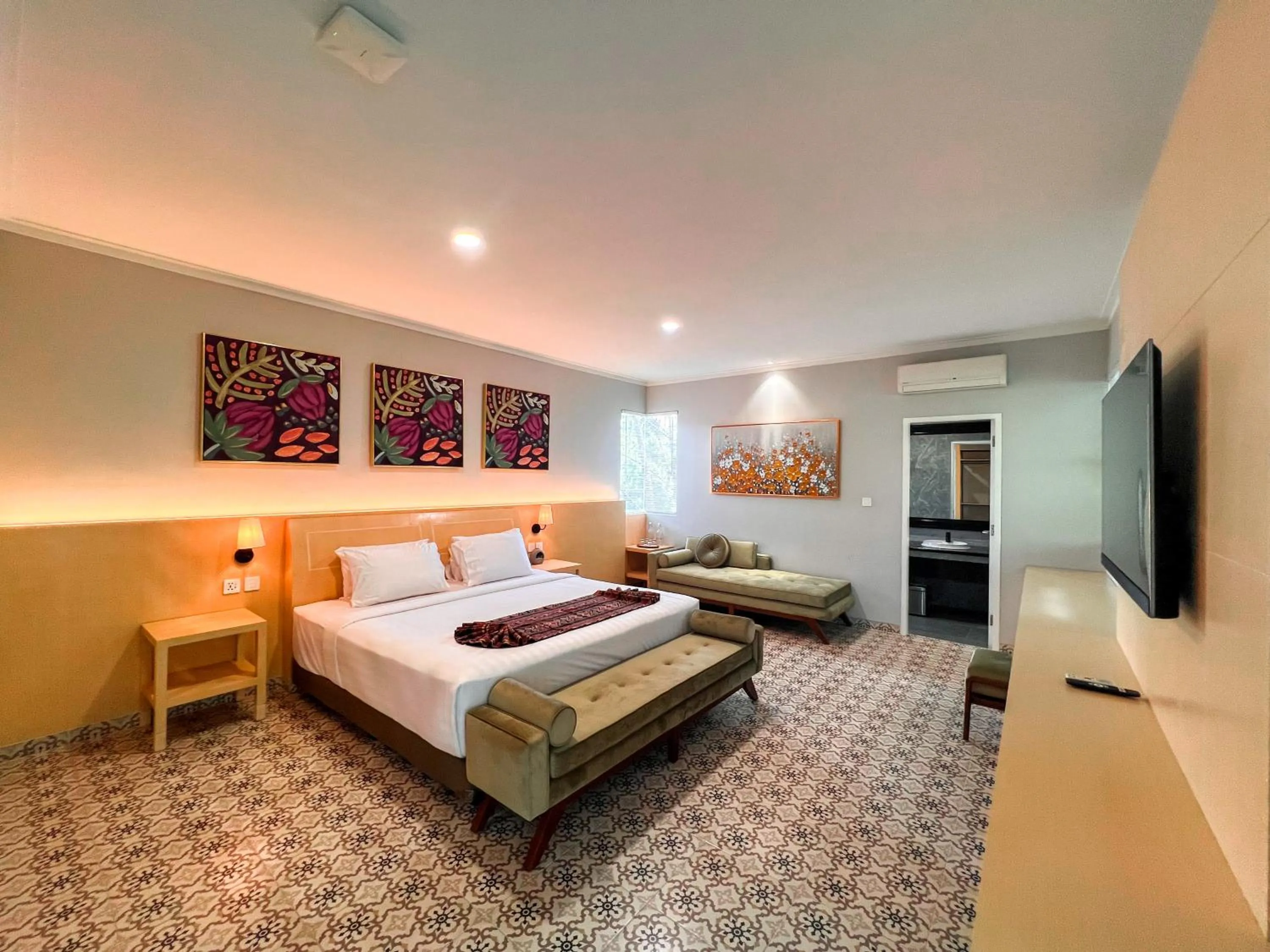 Bed in Gracia Spa Resort Hotel