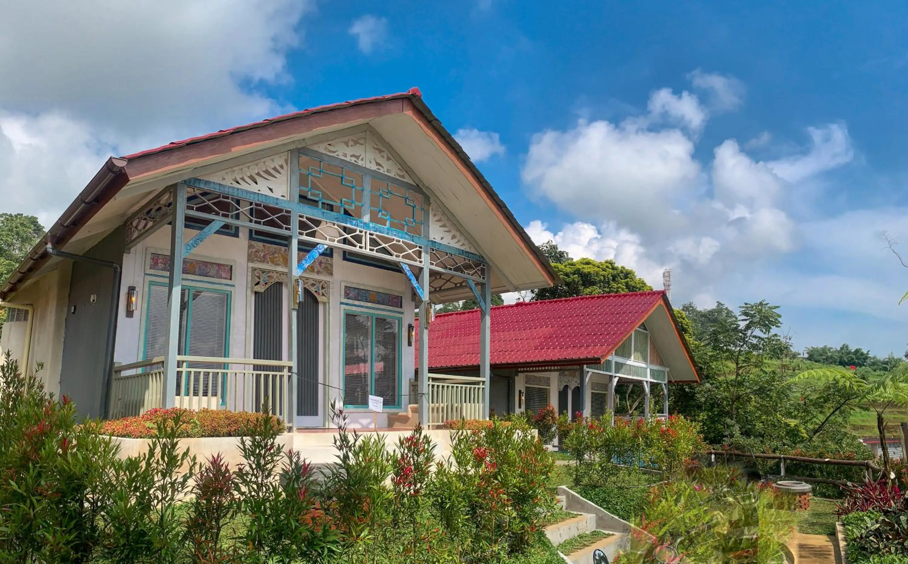 Garden view in Gracia Spa Resort Hotel