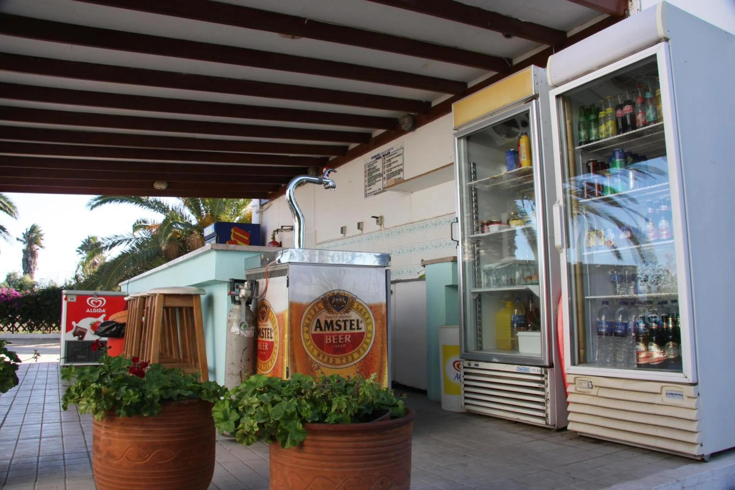 Lounge or bar in Miros Hotel Apartments