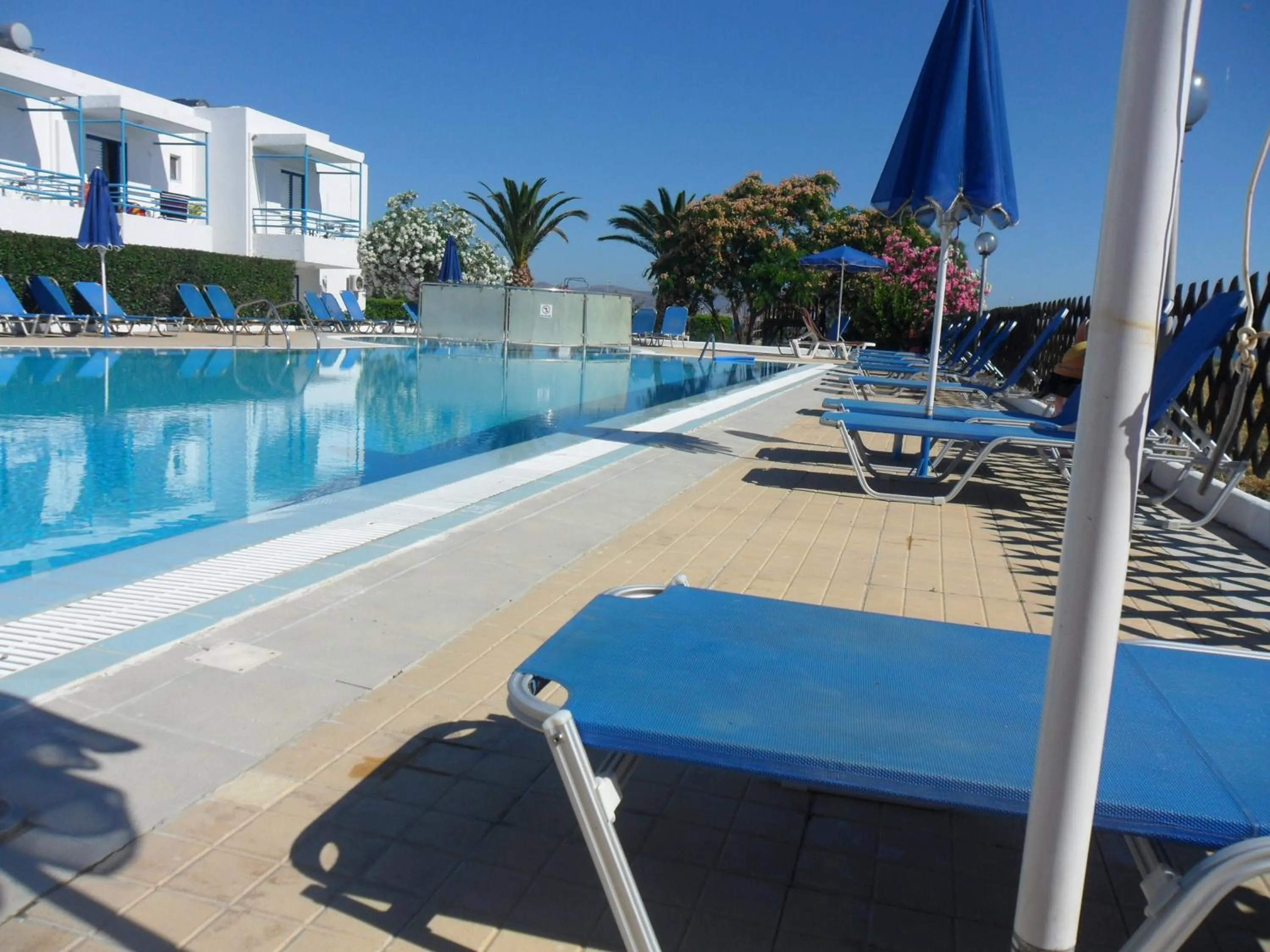 Swimming pool in Miros Hotel Apartments