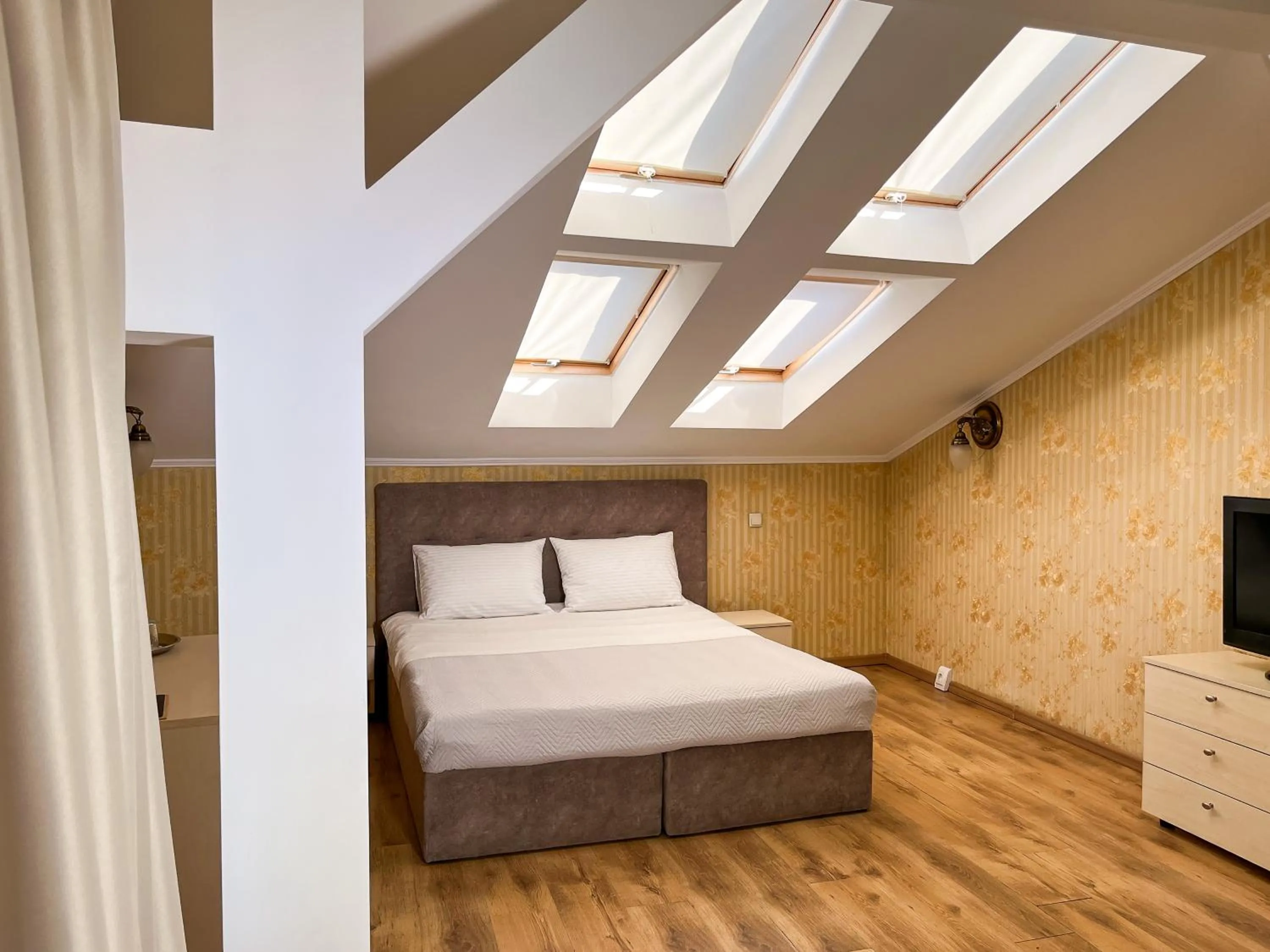 Bed in Hotel Plazma