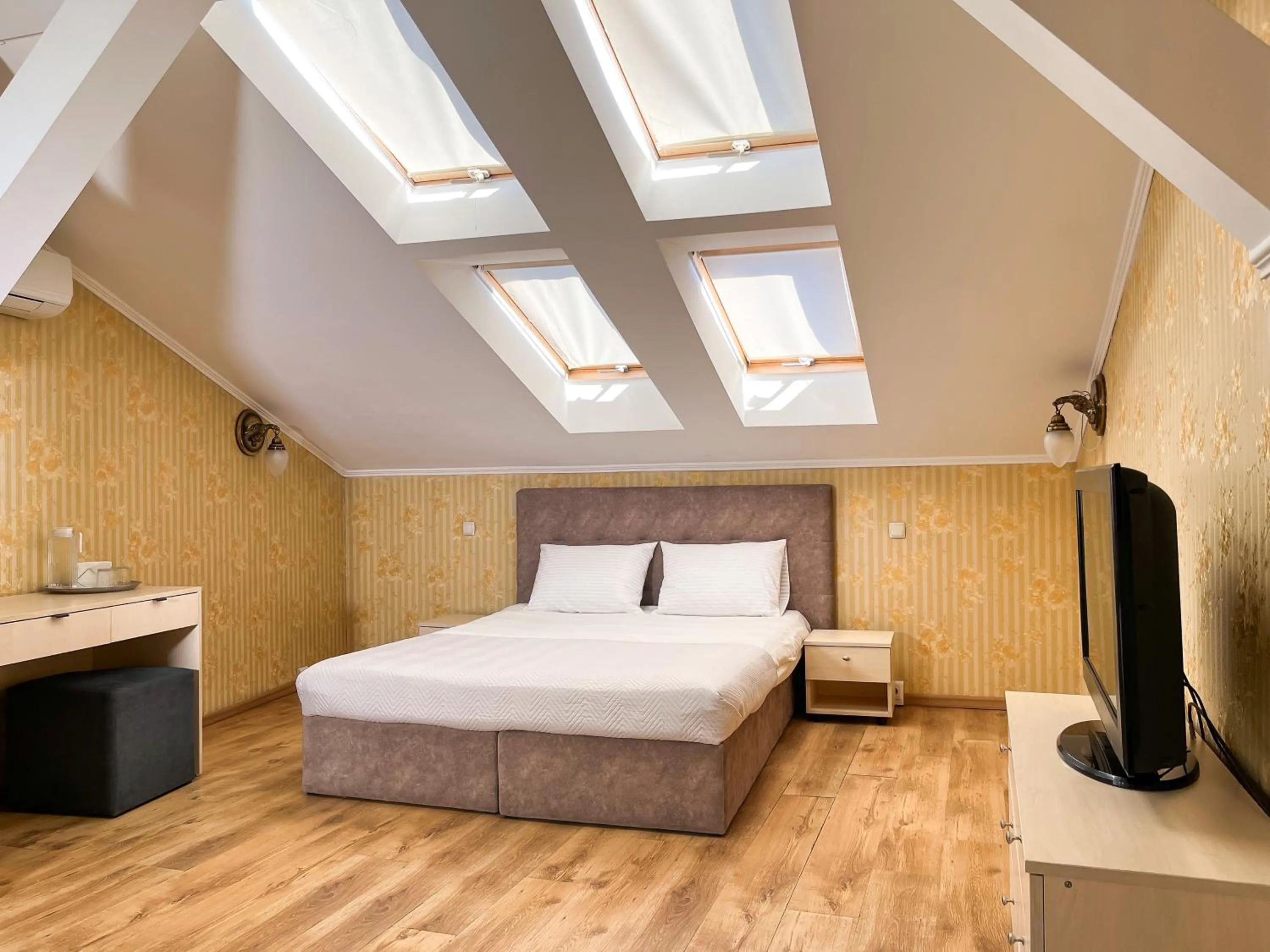 Bed in Hotel Plazma