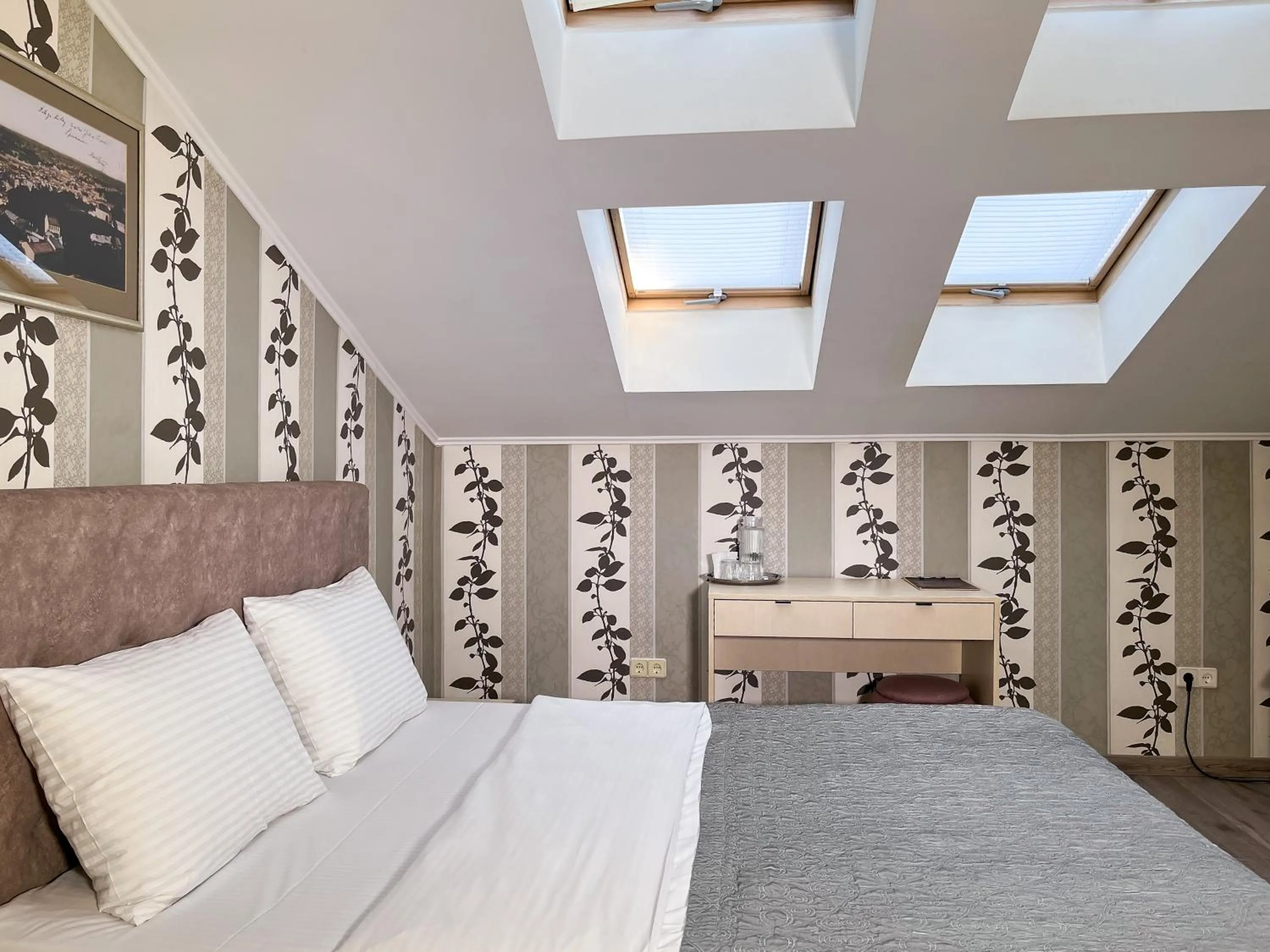 Bed in Hotel Plazma