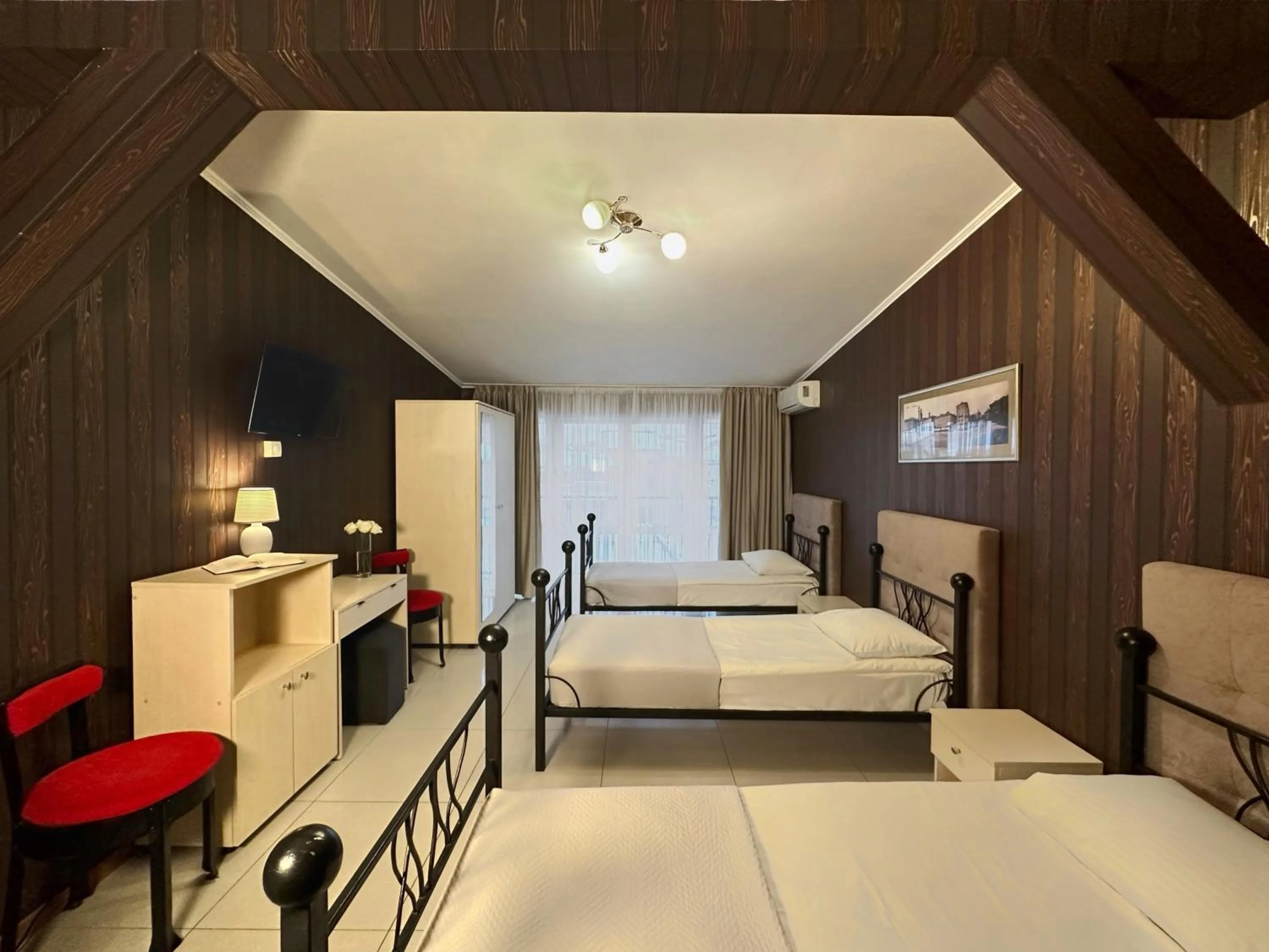 Bed in Hotel Plazma