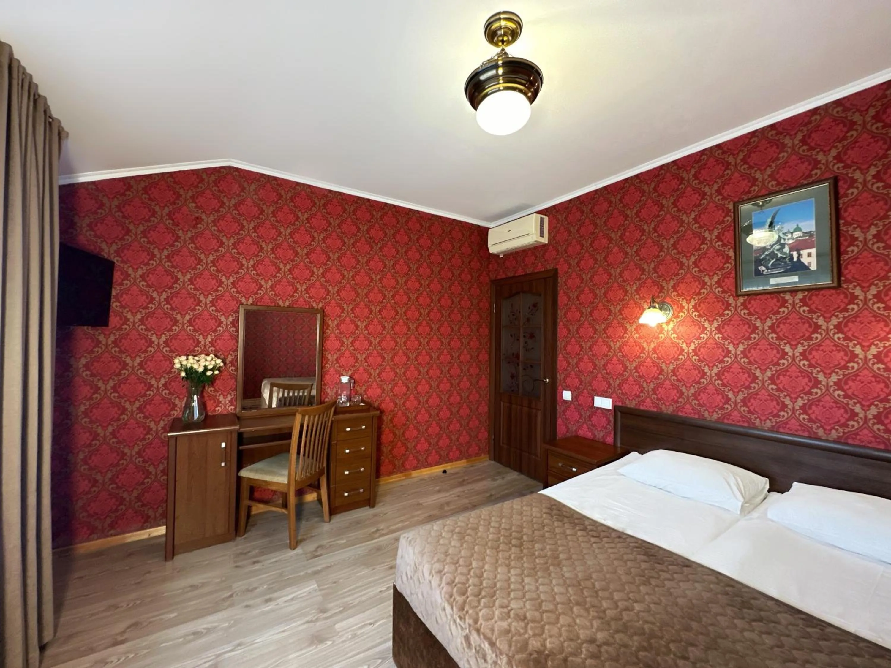 Bed in Hotel Plazma