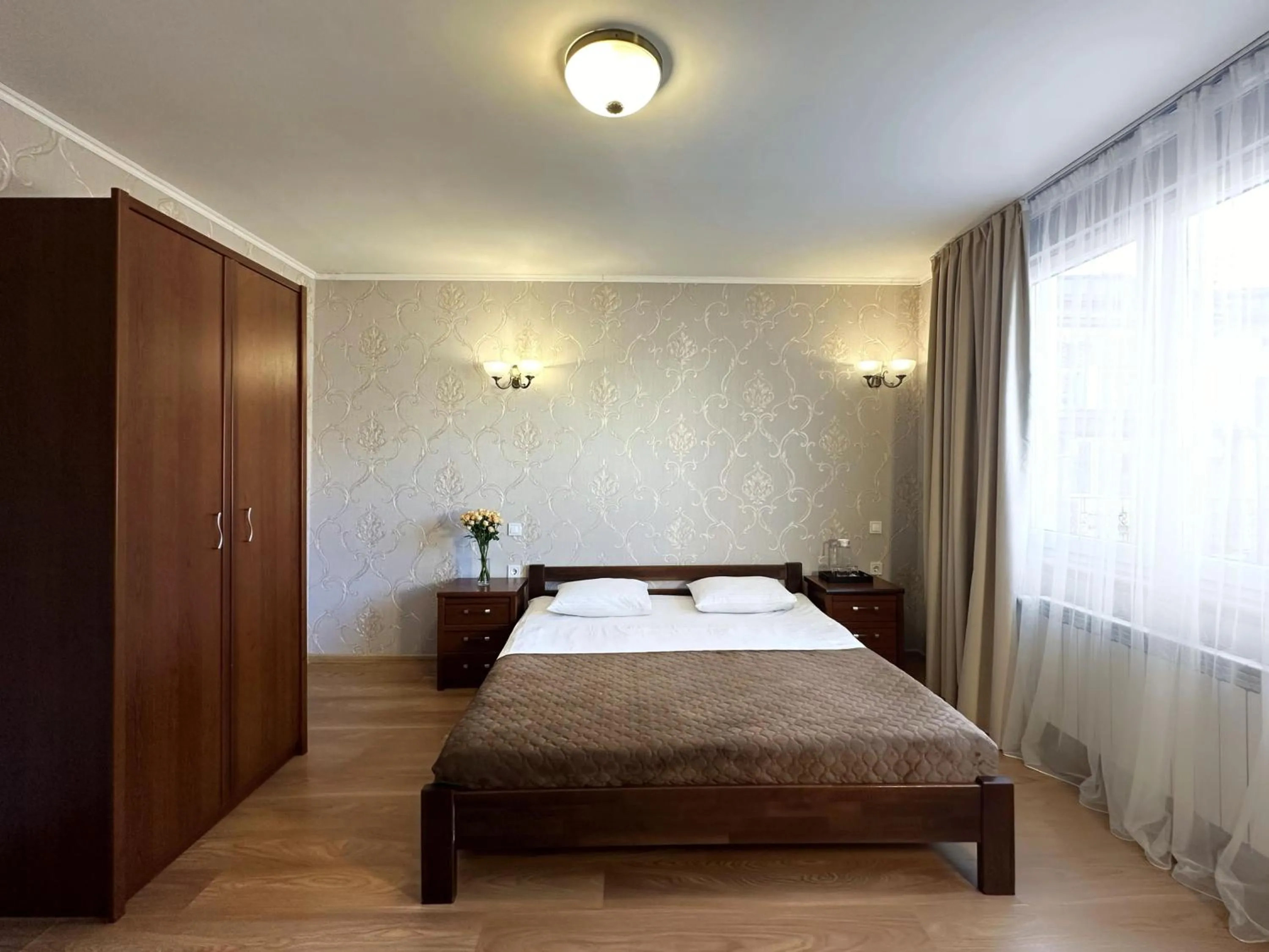Bed in Hotel Plazma