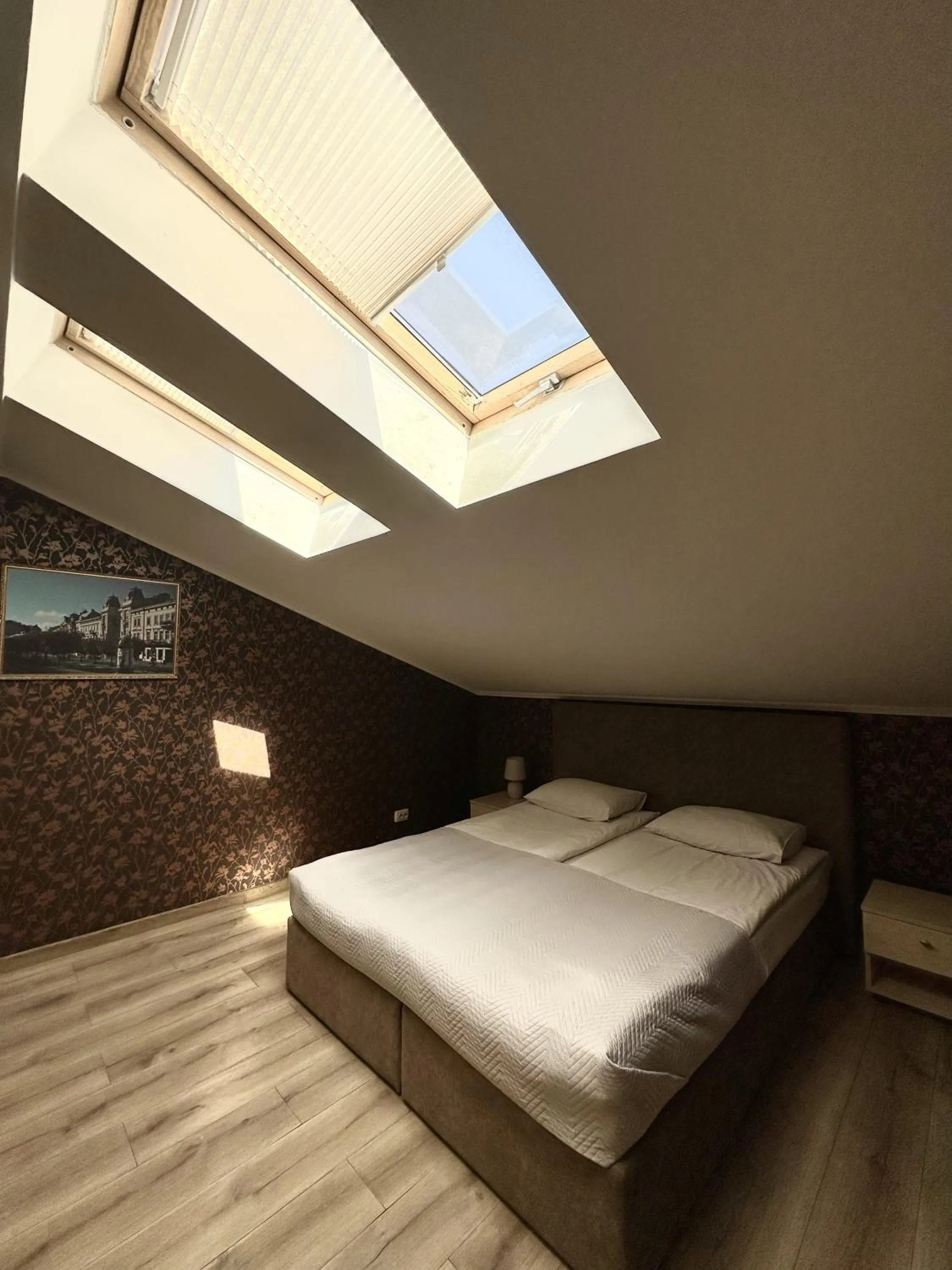 Bed in Hotel Plazma