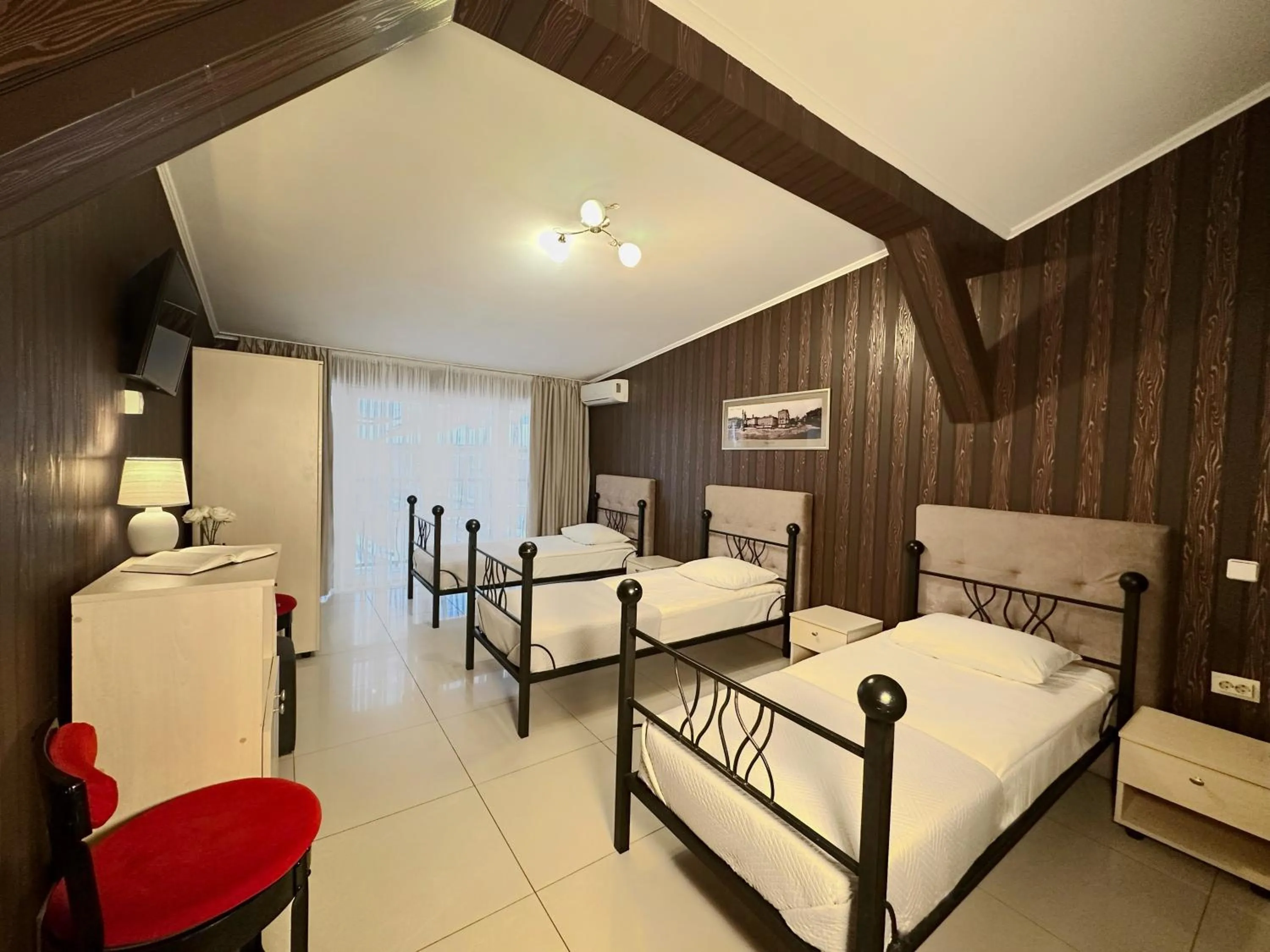 Bed in Hotel Plazma
