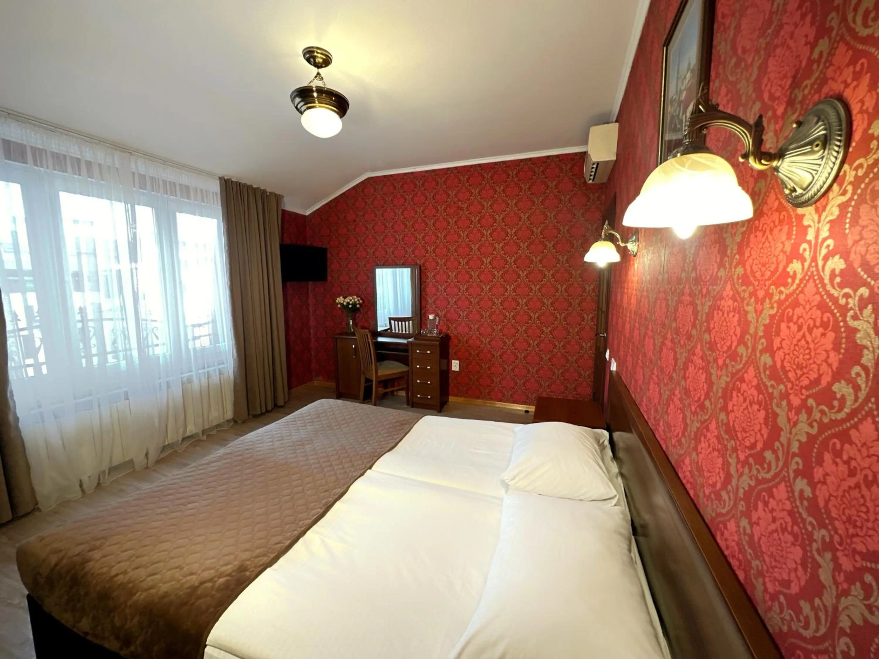 Bed in Hotel Plazma