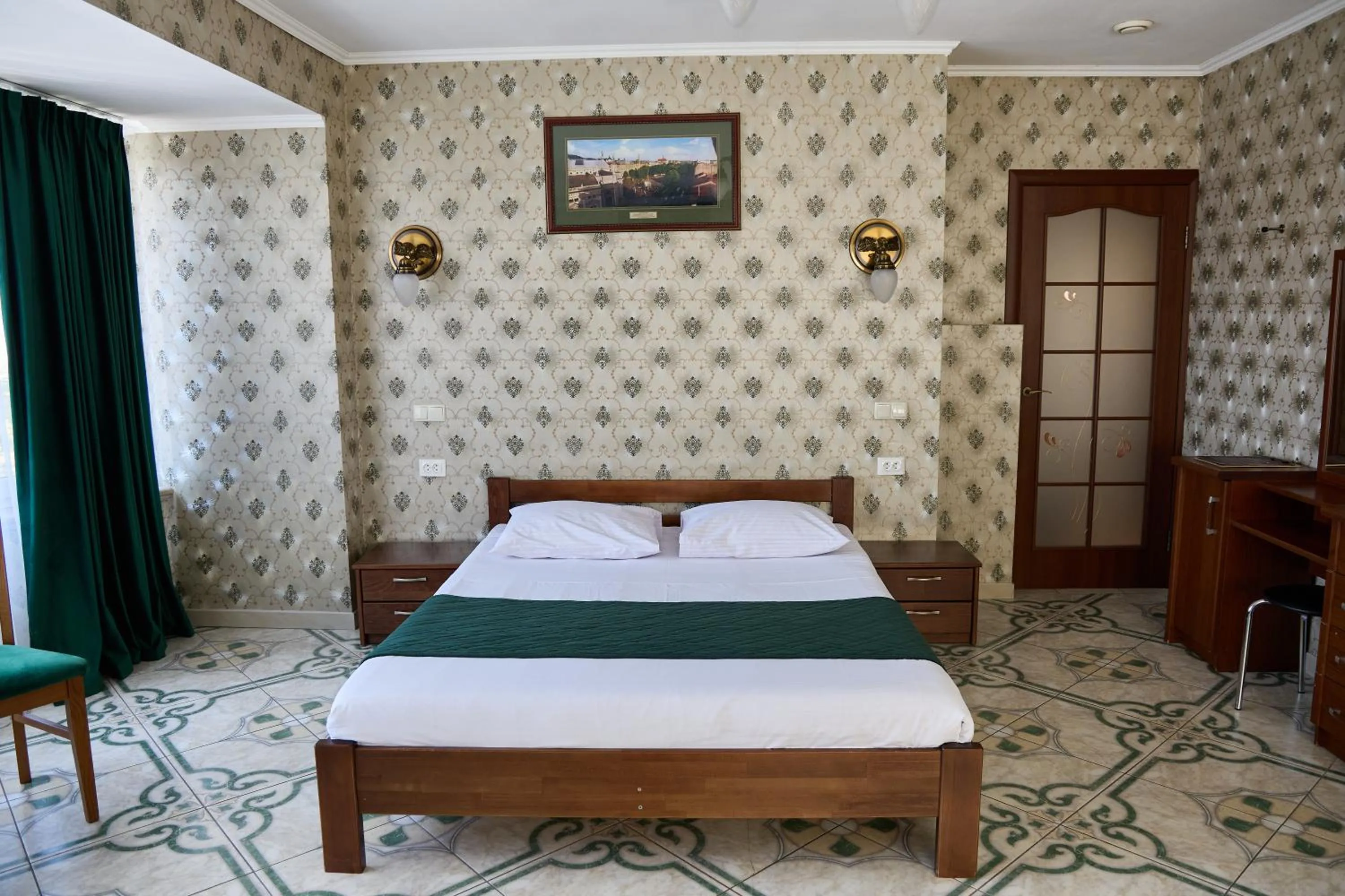 Bed in Hotel Plazma