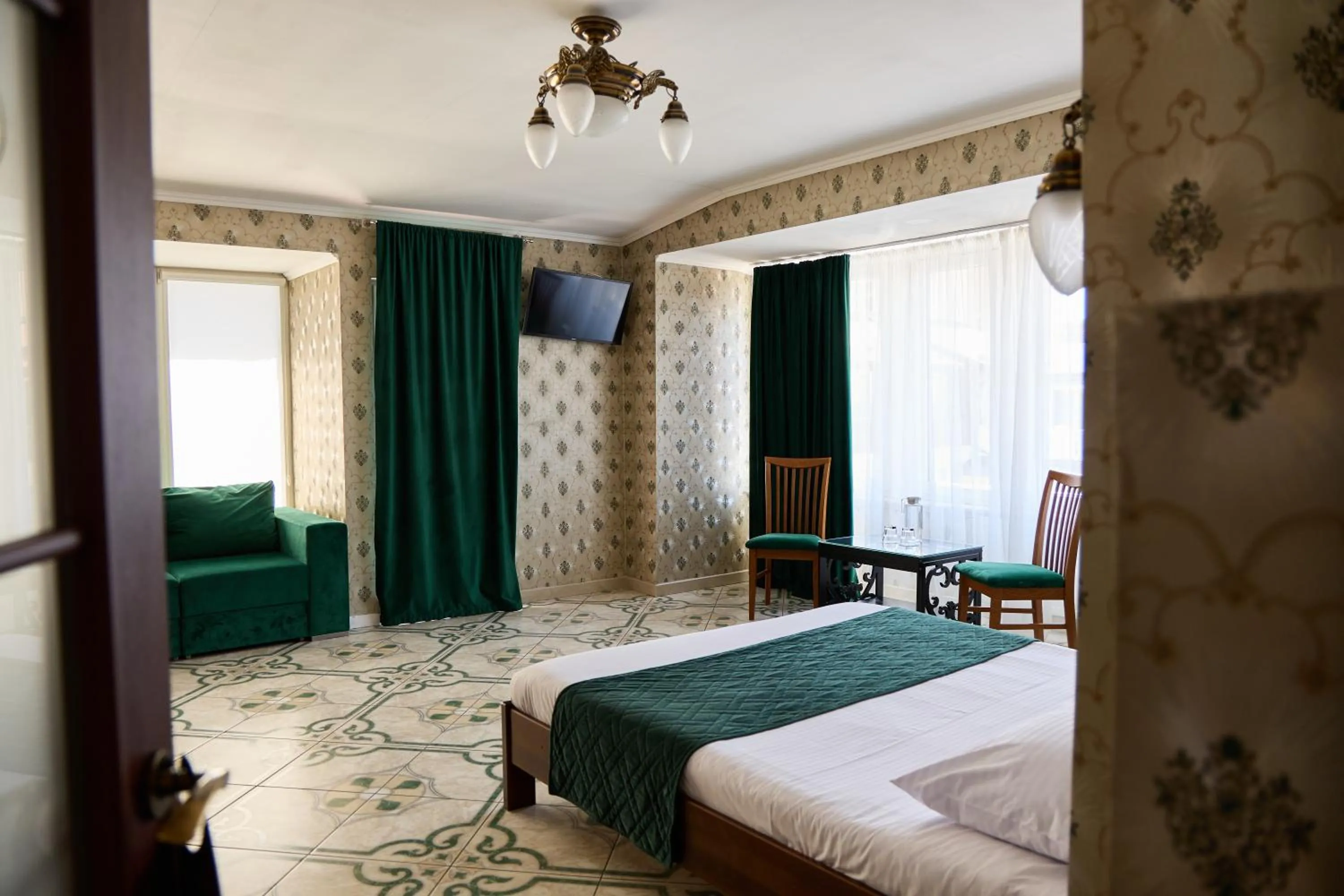 Bed in Hotel Plazma