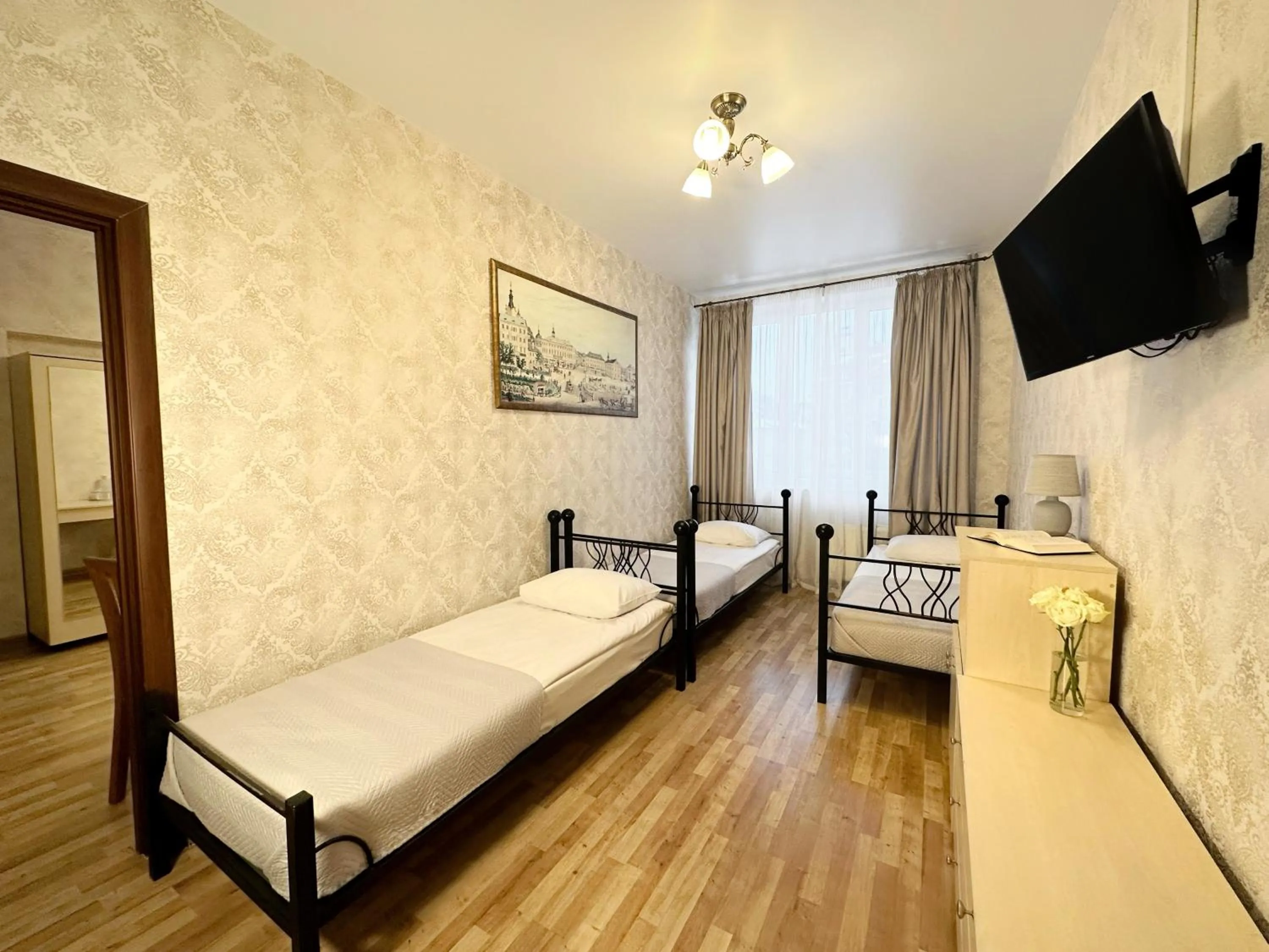 Bed in Hotel Plazma