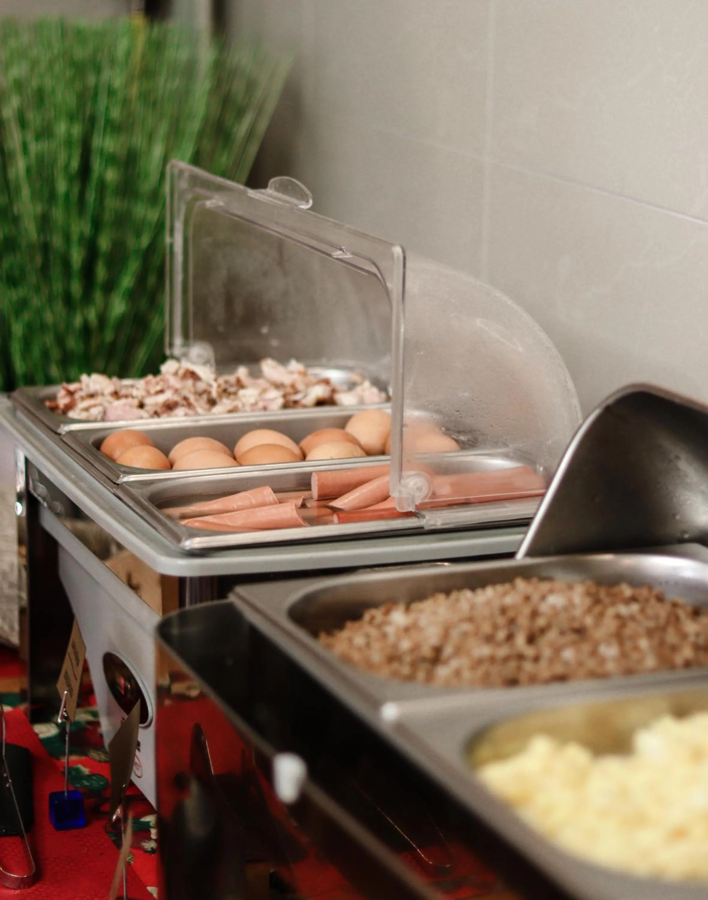 Food close-up in Hotel Plazma
