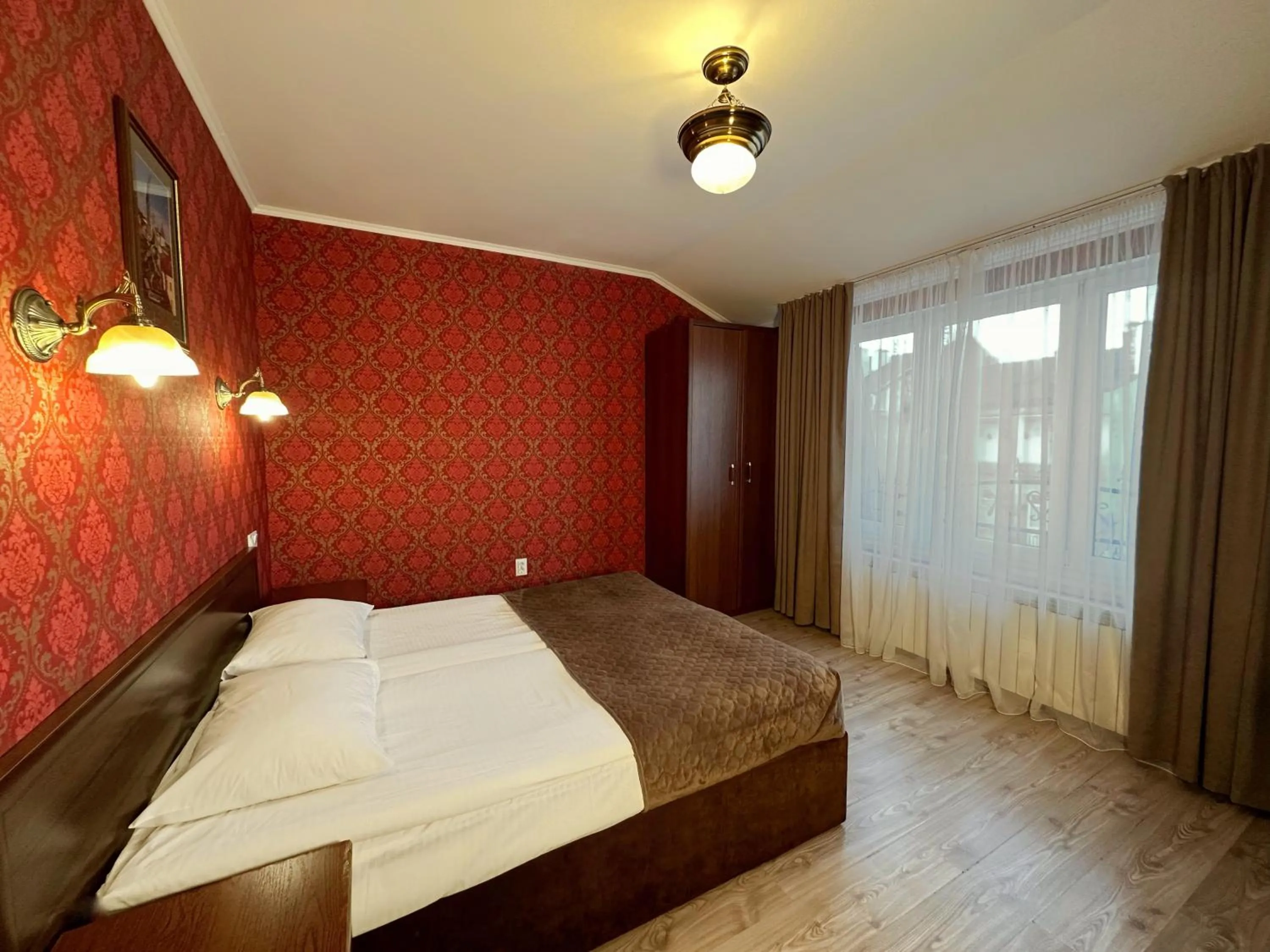 Bed in Hotel Plazma